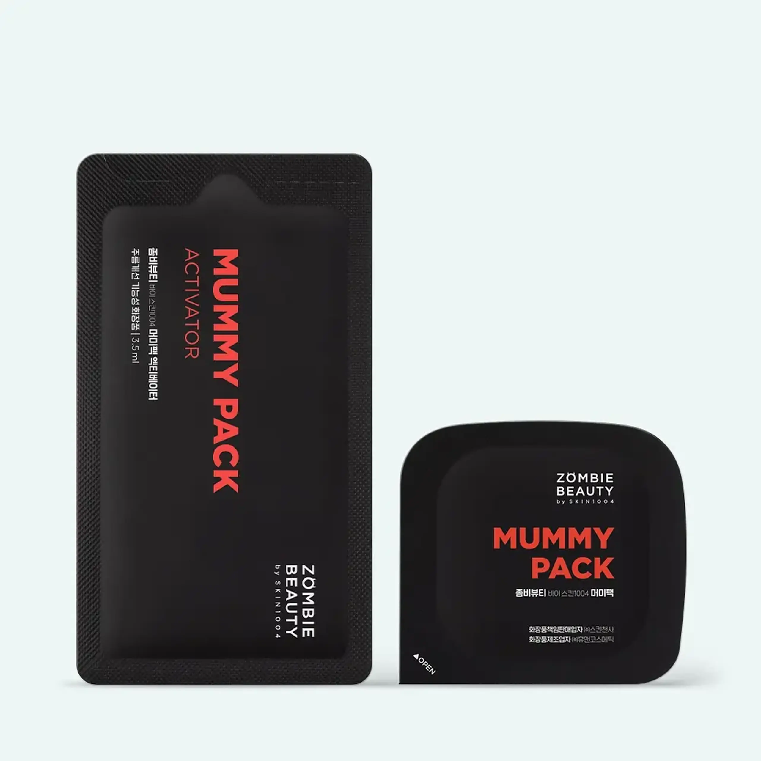 Mască-zombie ZOMBIE BEAUTY by SKIN1004 Mummy Pack & Activator