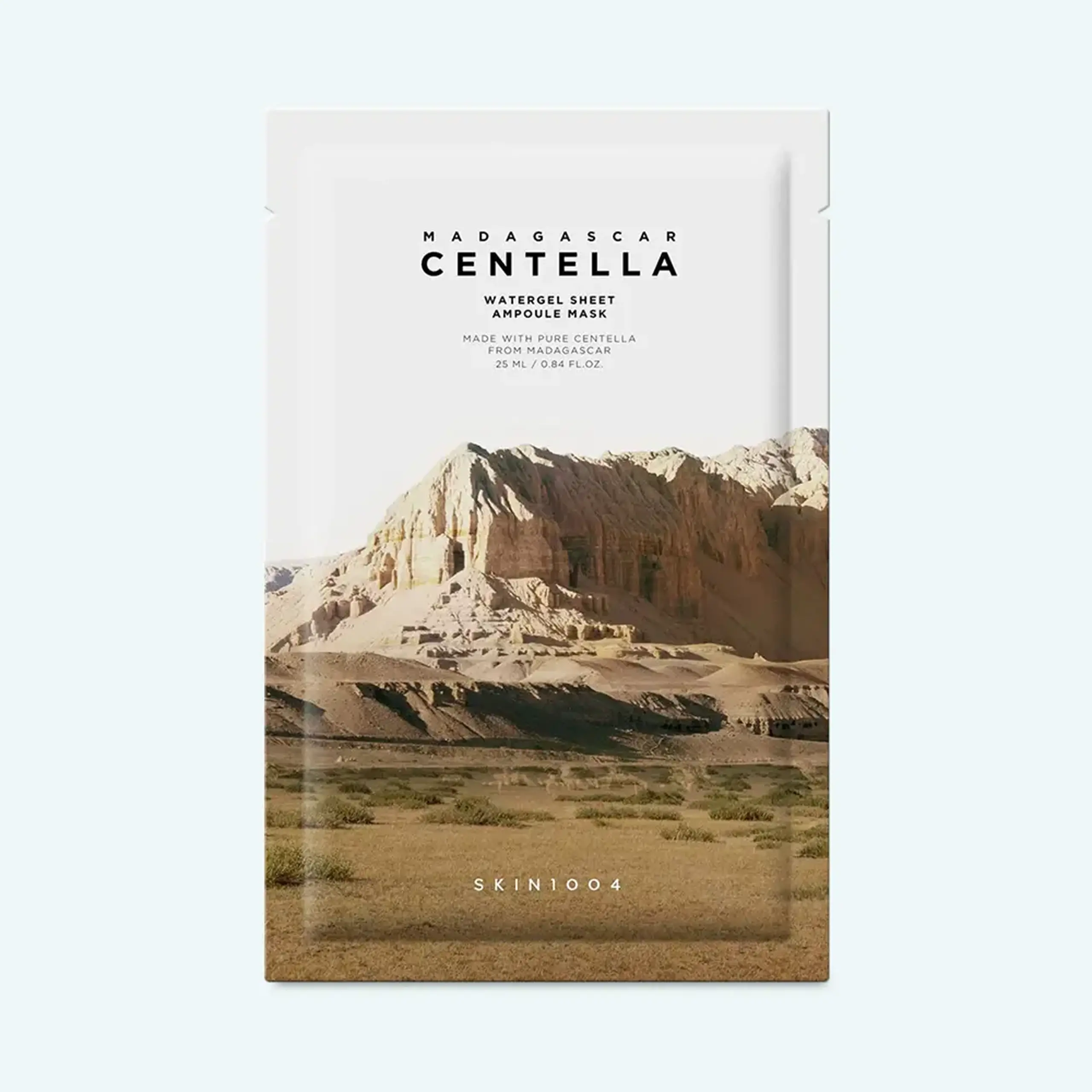 Mască hidratant din ţesătură cu centella SKIN1004 Madagascar Centella Watergel Sheet Ampoule Mask