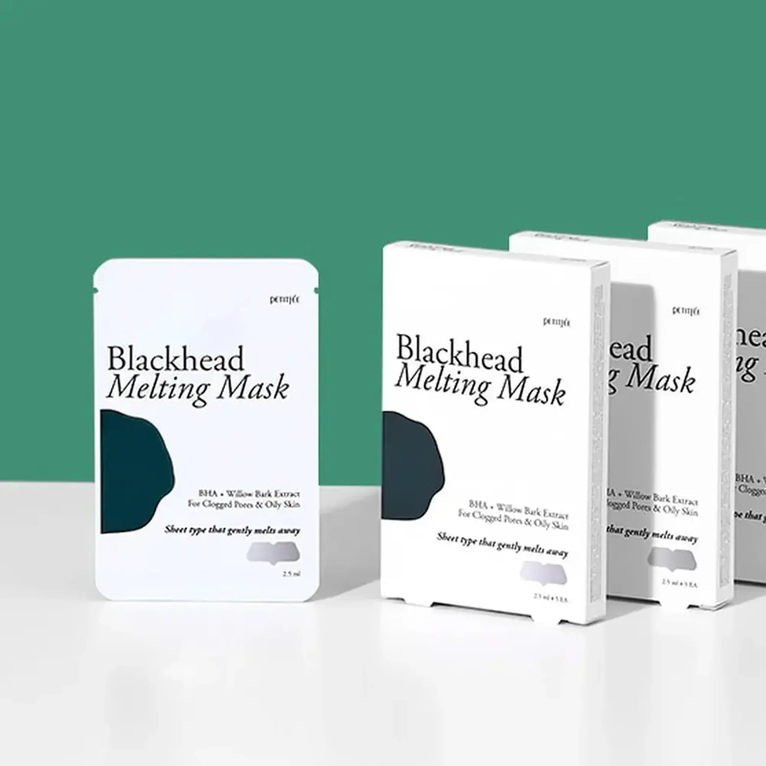 Mască pentru punctele negre de pe nas Petitfee Blackhead Melting Mask 2,5ml