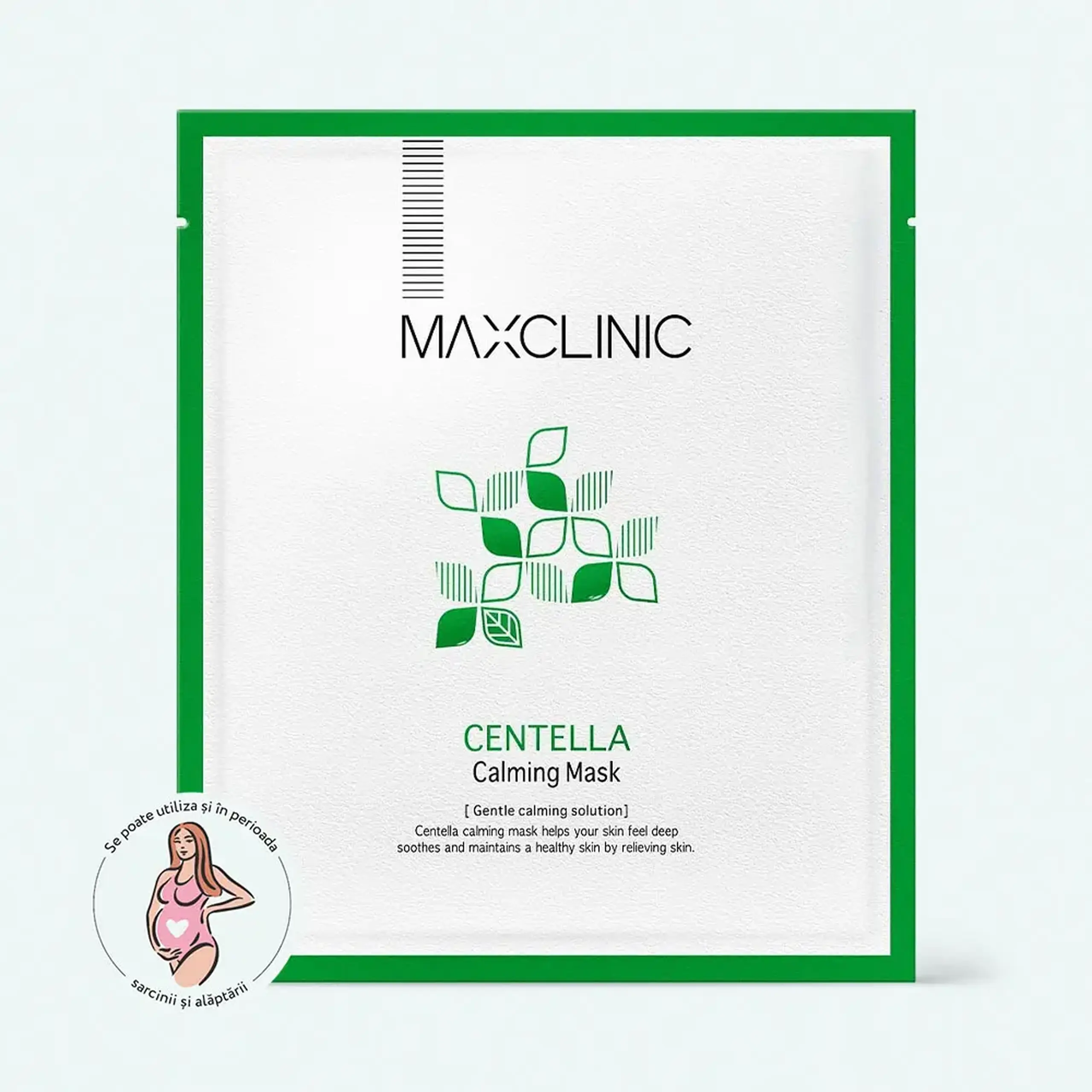 Mască din ţesătură calmantă MAXCLINIC Centella Calming Mask 23g