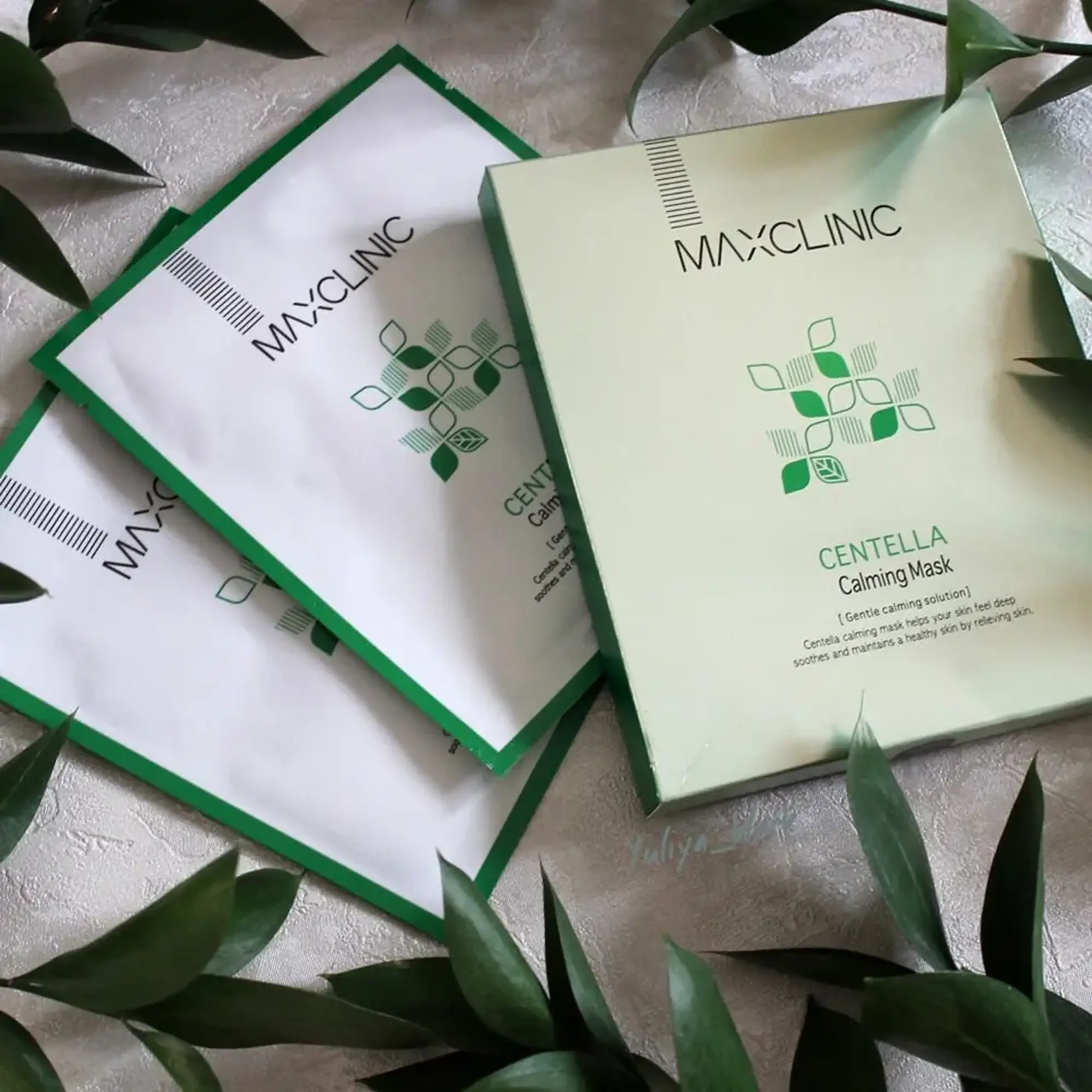 Mască din ţesătură calmantă MAXCLINIC Centella Calming Mask 23g