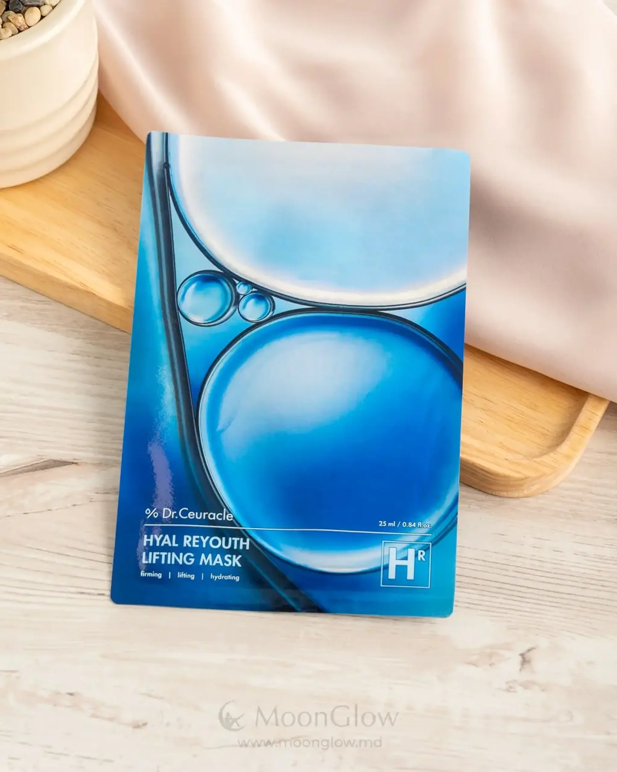 Mască nutritivă cu șase tipuri de acid hyaluronic Dr.Ceuracle Hyal Reyouth LIFTING Mask