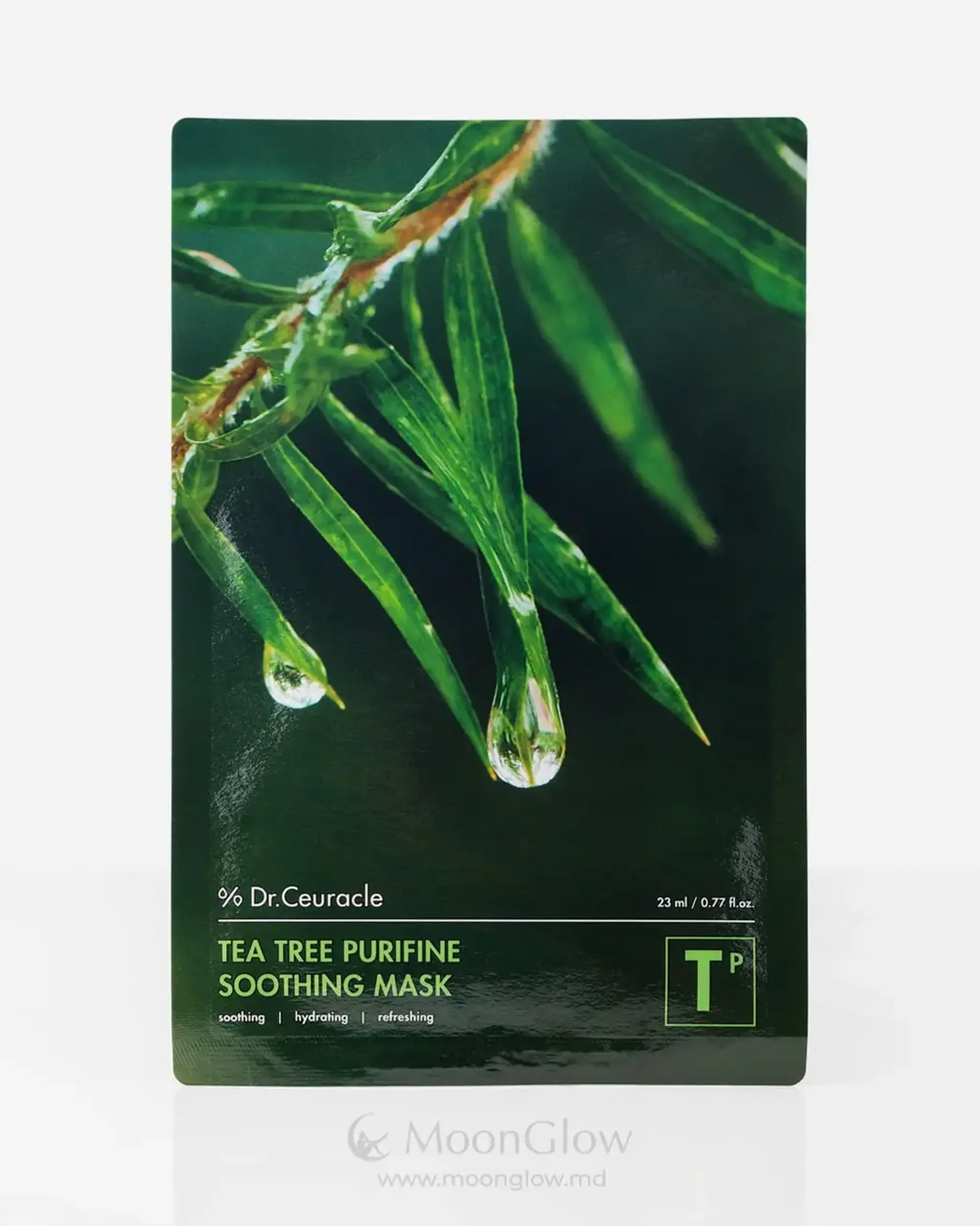 Mască calmantă cu extracte de ceai verde Dr. Ceuracle Tea Tree Purifine Soothing Mask