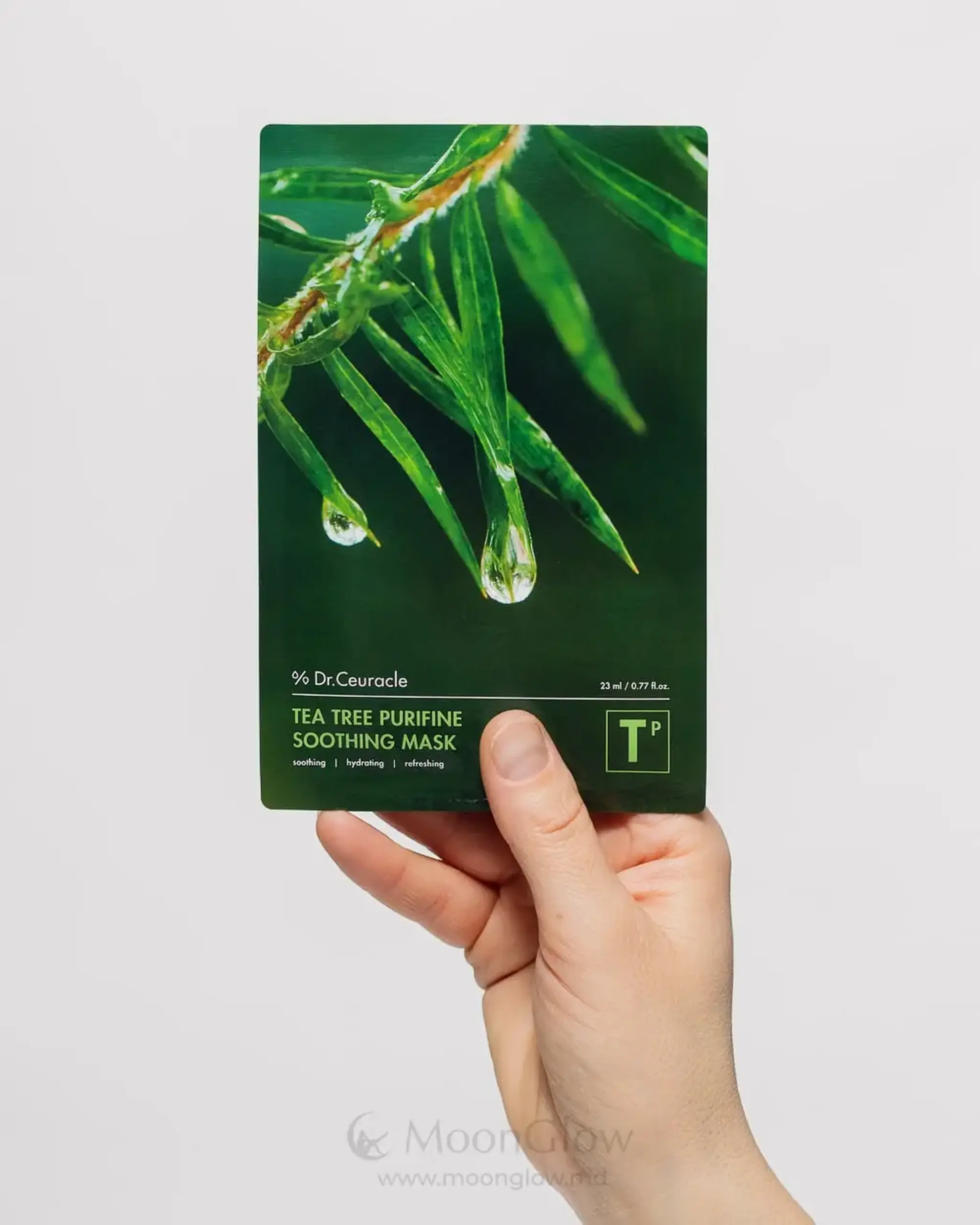 Mască calmantă cu extracte de ceai verde Dr. Ceuracle Tea Tree Purifine Soothing Mask