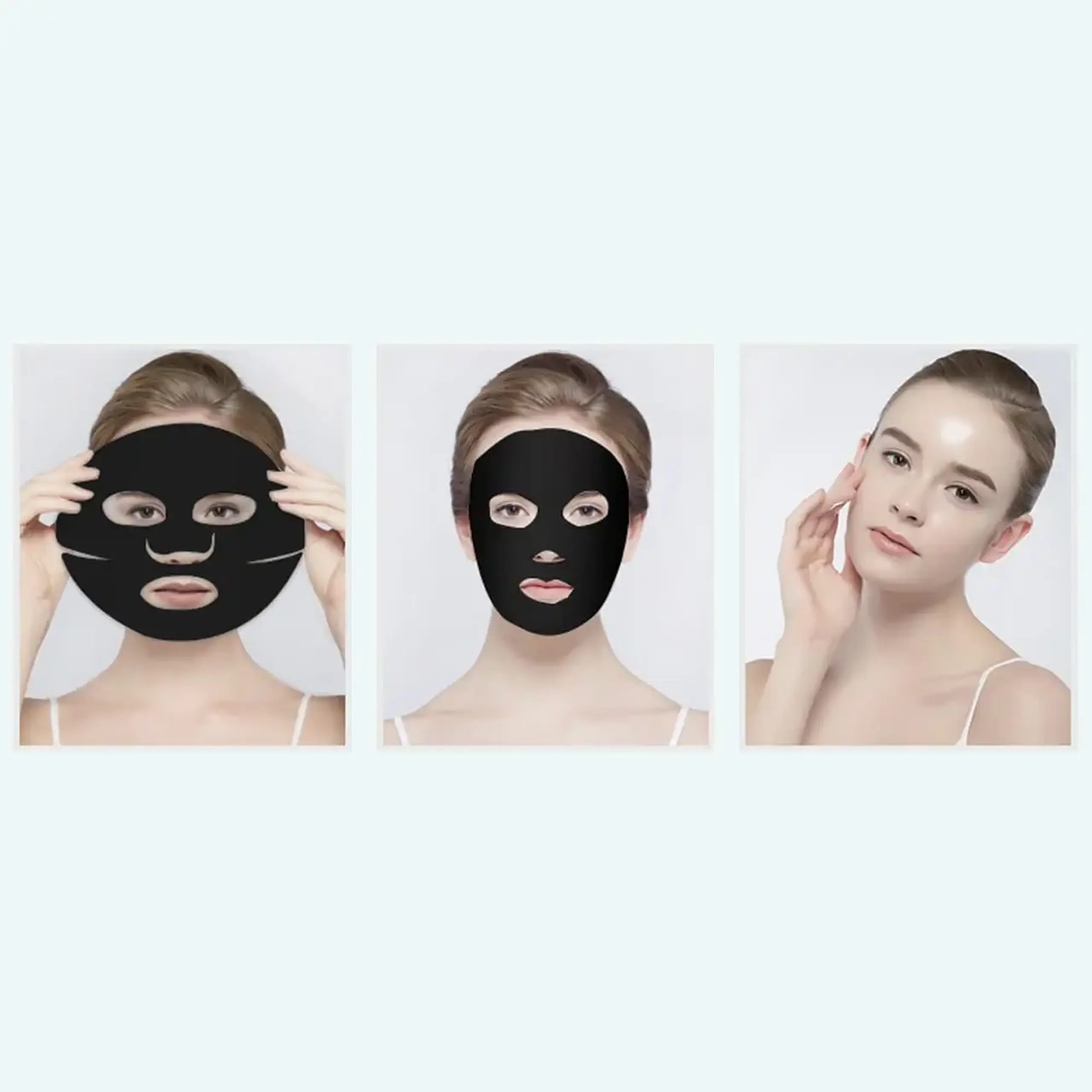 Mască revitalizantă din ţesătură cu propolis Maxclinic Propolis Black Mask