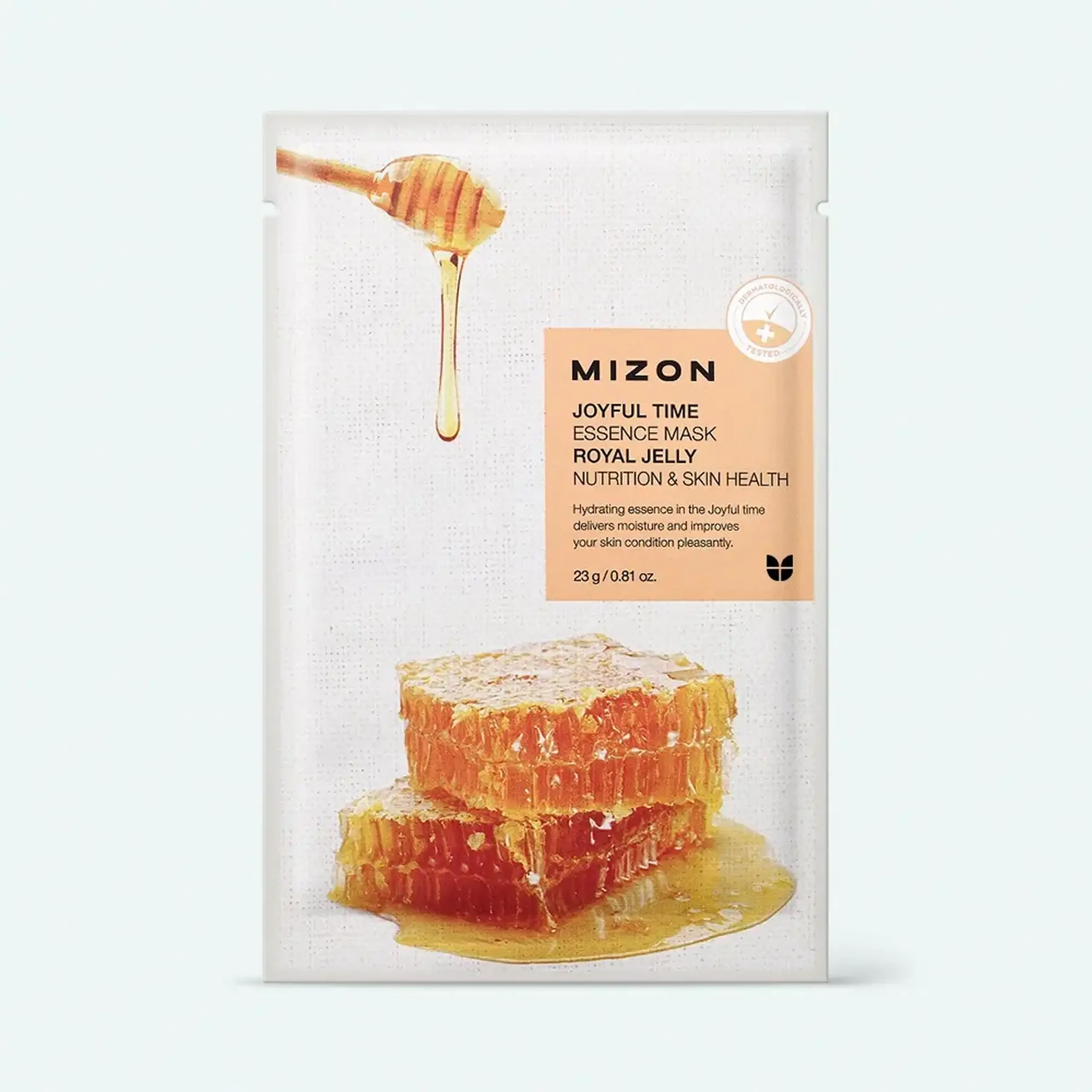 Mască din ţesătură cu propolis Mizon Joyful Time Essence Mask Royal Jelly 23 g