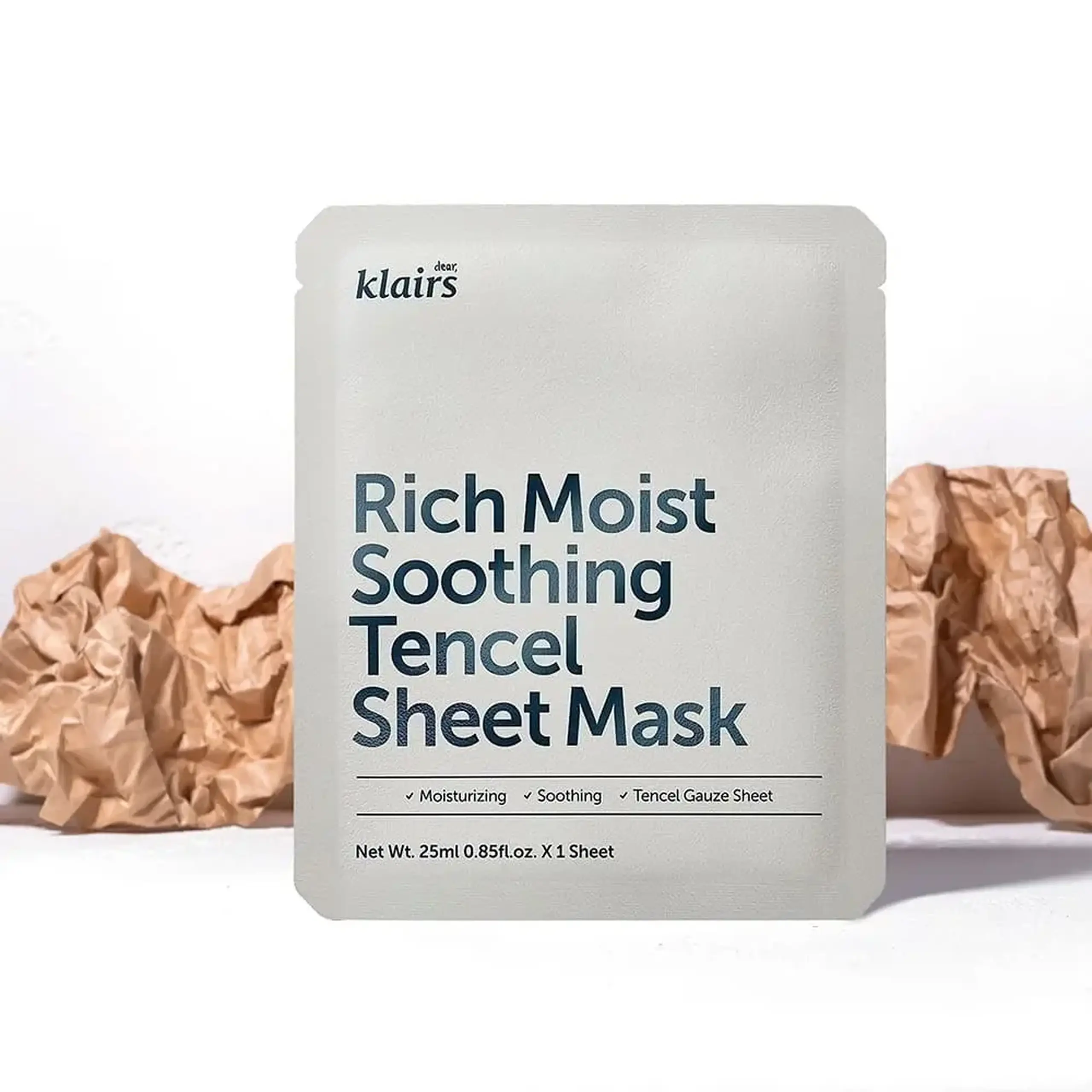 Dear, Klairs Rich Moist Soothing Tencel Sheet Mask