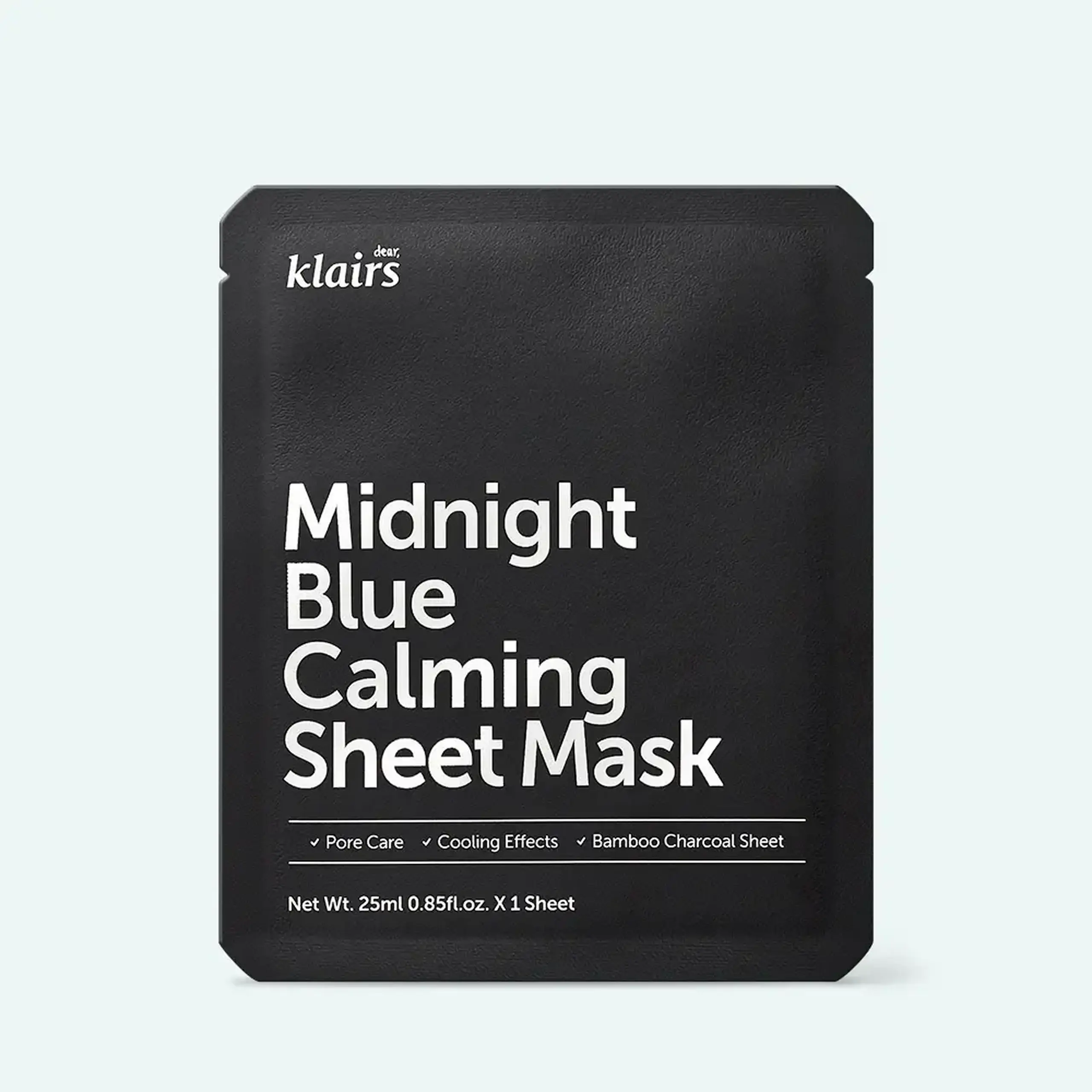 Dear, Klairs Midnight Blue Calming Sheet Mask
