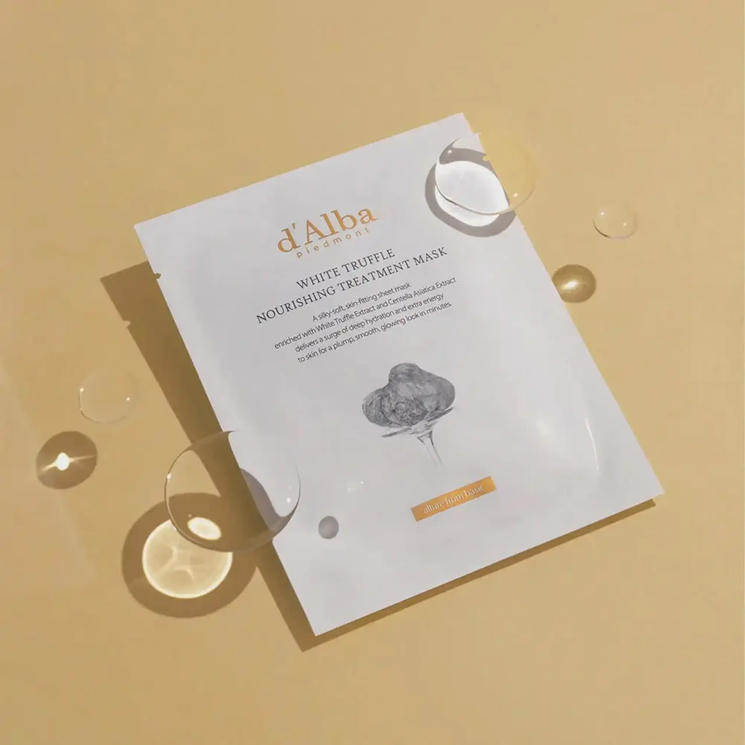 Mască nutritivă cu extract de trufe albe D'Alba White Truffle Nourishing Treatment Mask