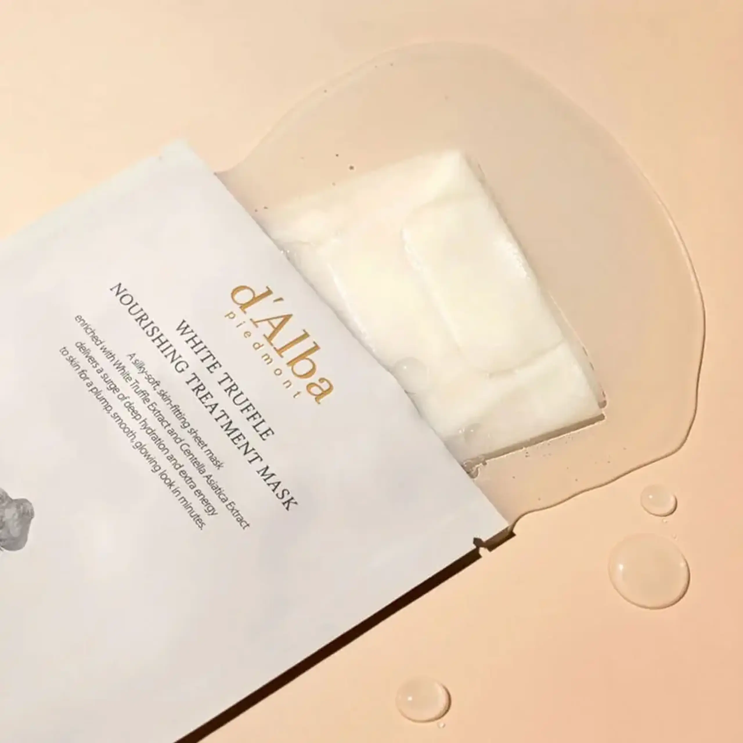 Mască nutritivă cu extract de trufe albe D'Alba White Truffle Nourishing Treatment Mask
