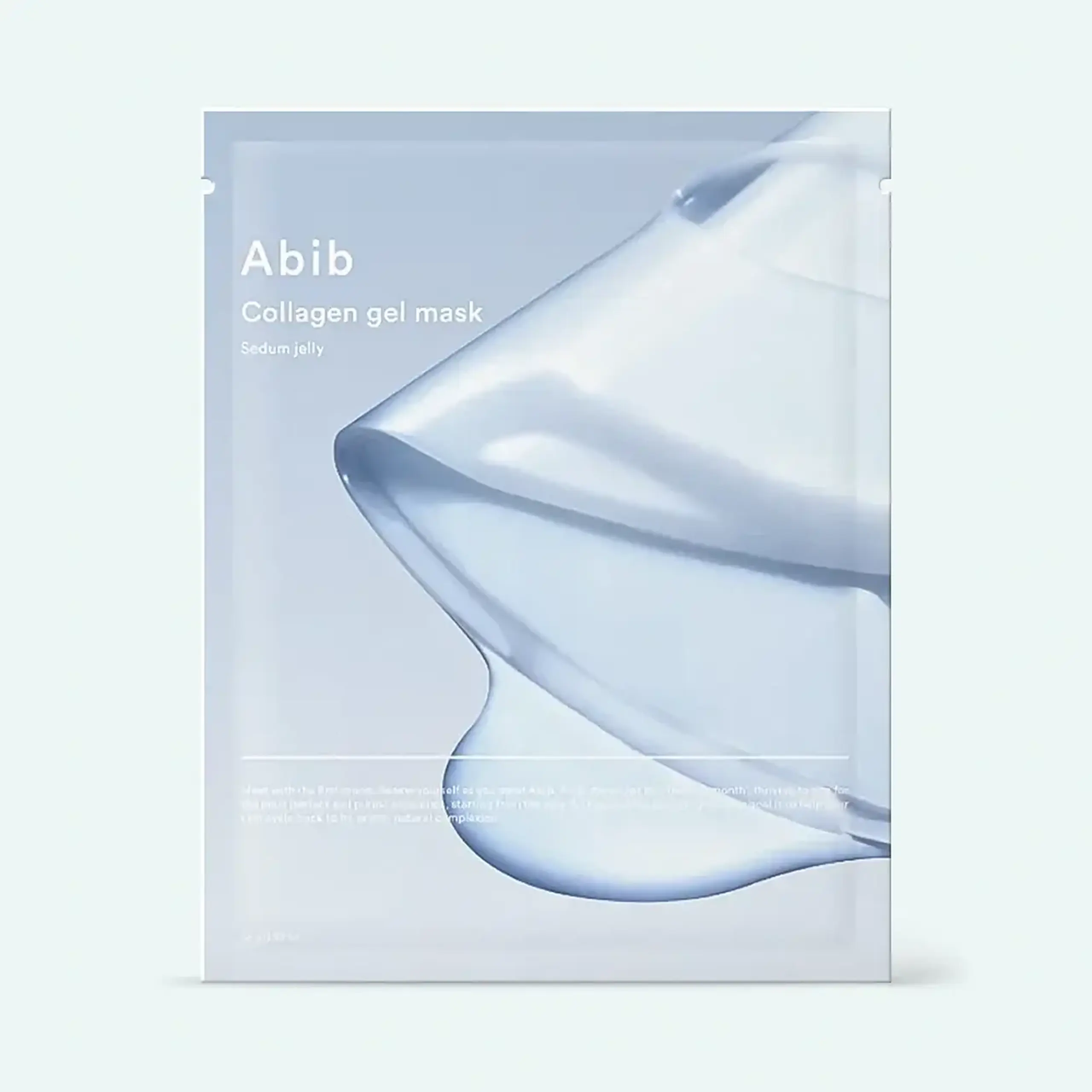 Mască gel hidratantă cu Collagen Vegan Abib Collagen Gel Mask Sedum Jelly