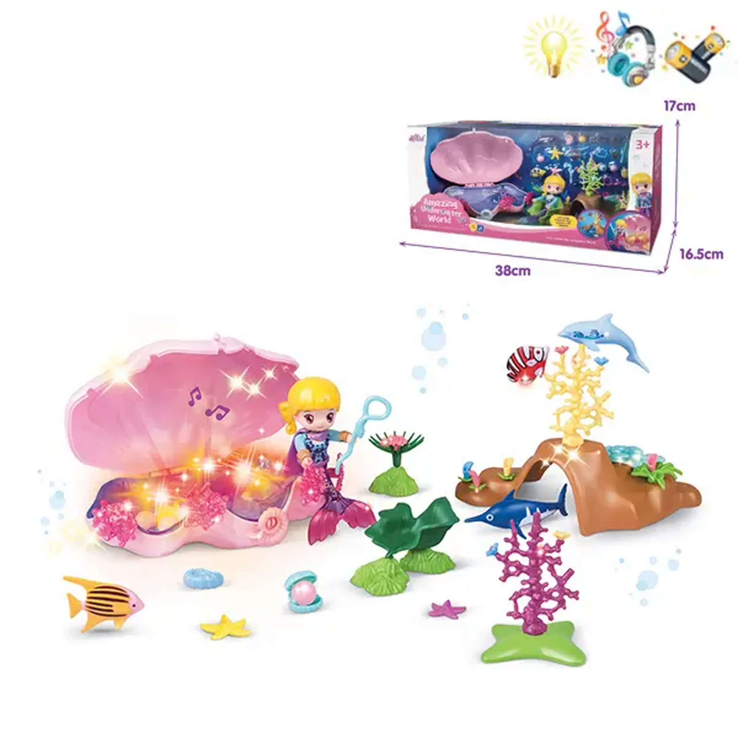 Set constructor Sirena cu muzica si lumini 42 941