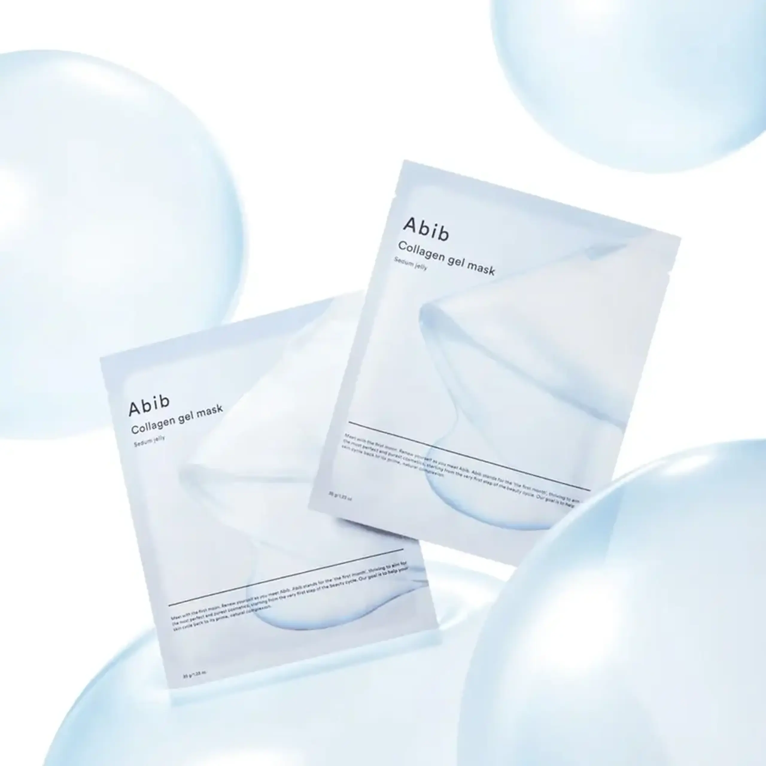 Mască gel hidratantă cu Collagen Vegan Abib Collagen Gel Mask Sedum Jelly