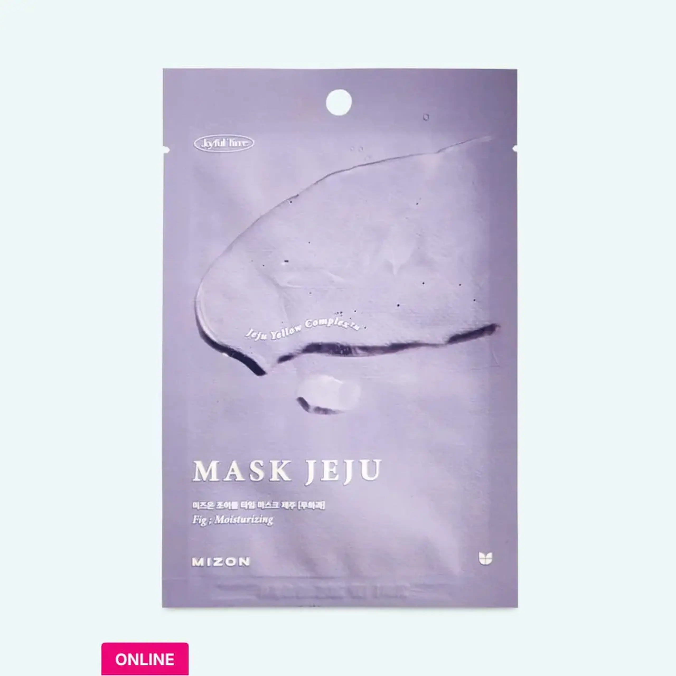Mască hidratantă din ţesătură cu vitamina E MIZON Joyful Time Mask Jeju [Fig]