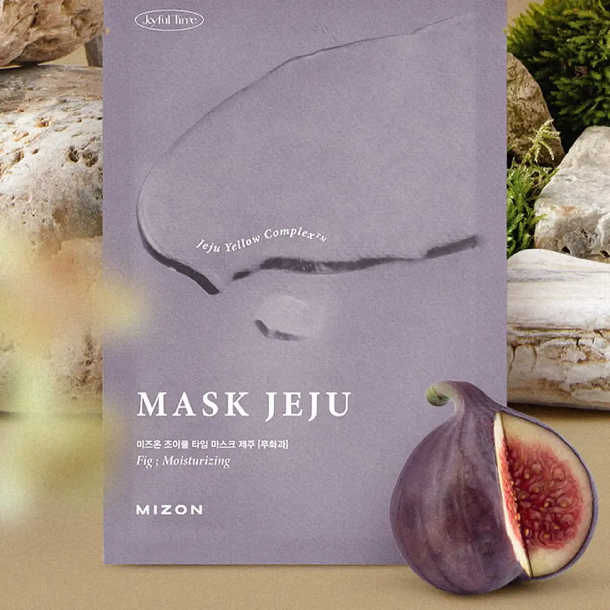 Mască hidratantă din ţesătură cu vitamina E MIZON Joyful Time Mask Jeju [Fig]