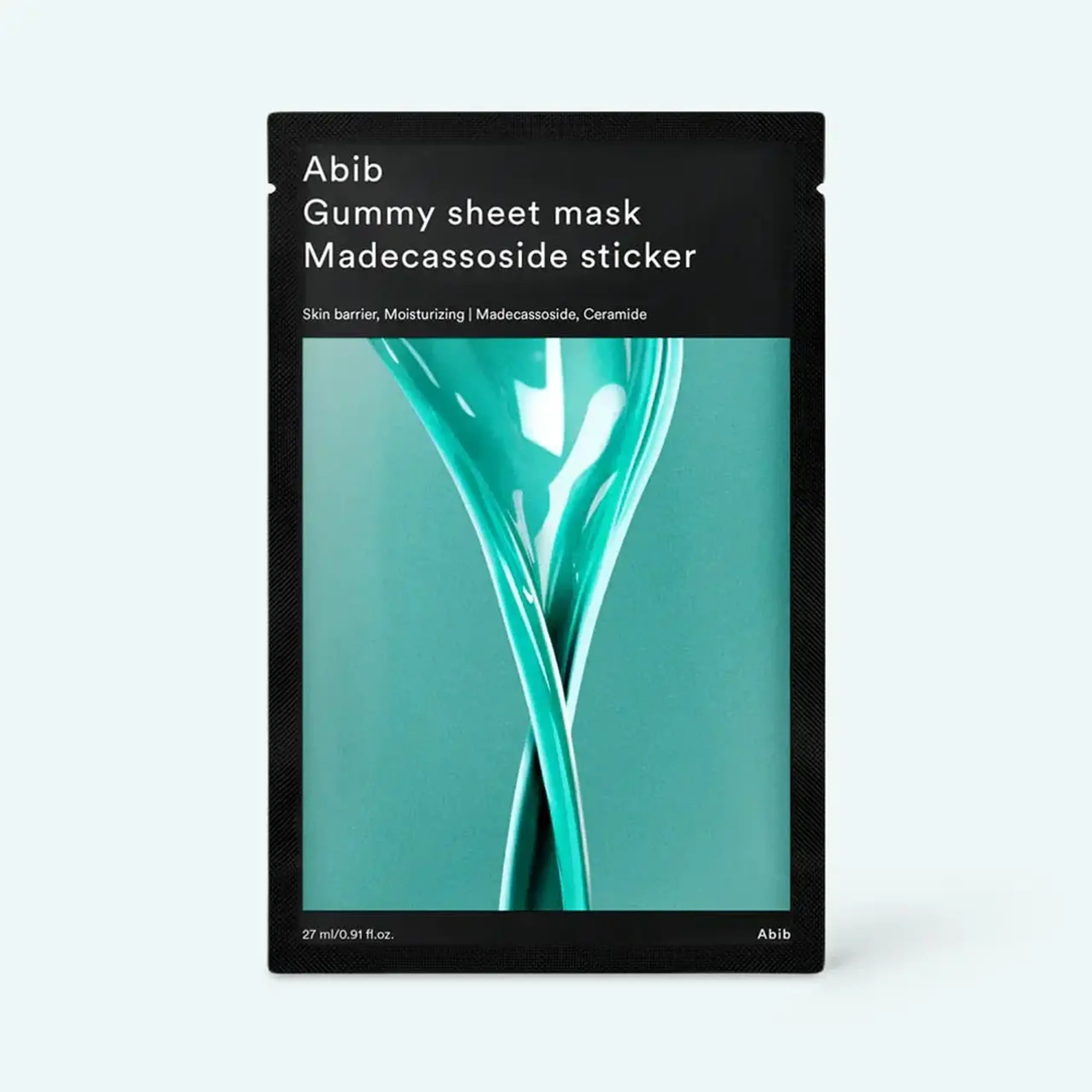 Mască hidratantă cu complex activ pe bază de Centella asiatica Abib Gummy Sheet Mask Madecassoside Sticker
