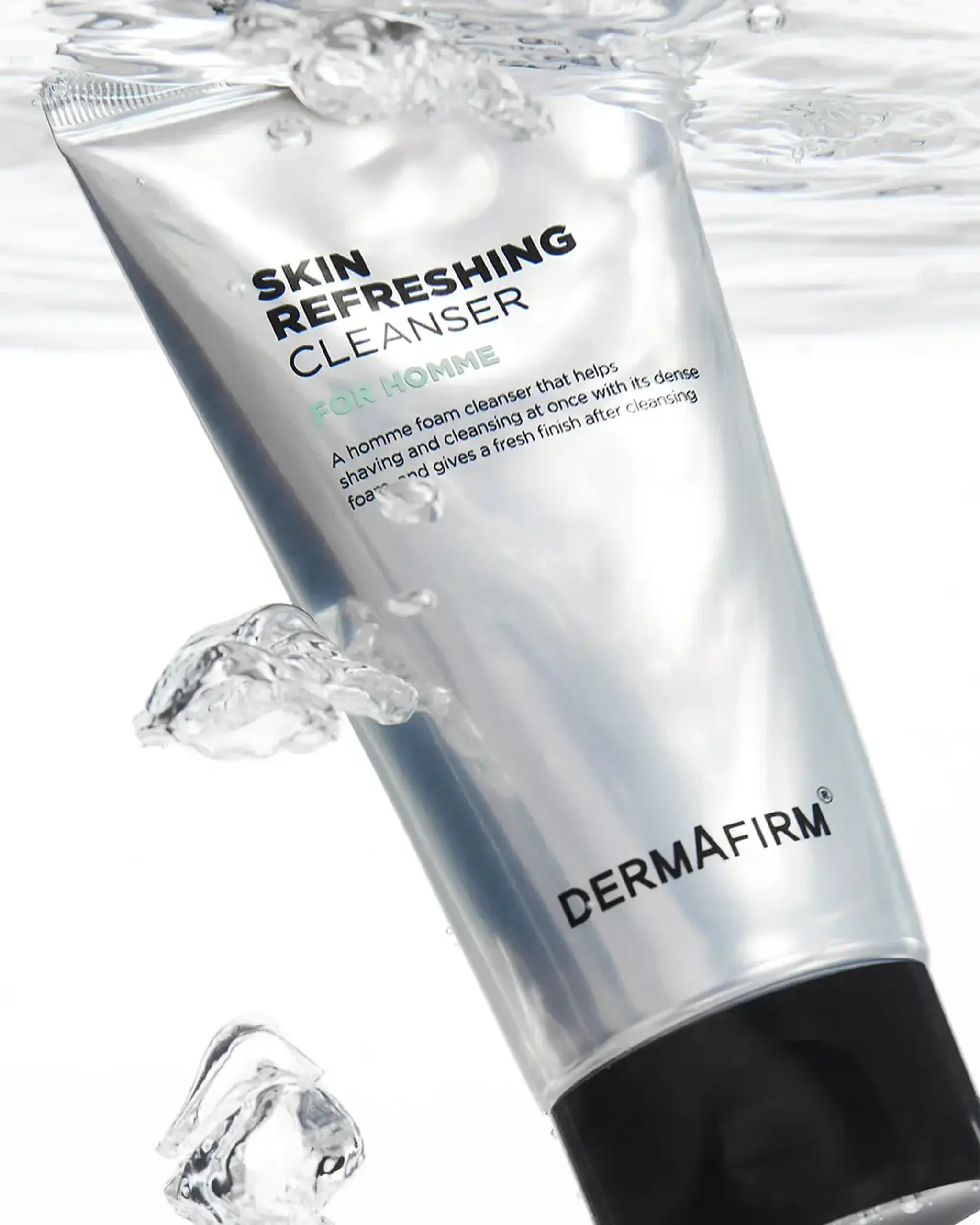 Spumă pentru faţă (ras) DERMAFIRM Skin Refreshing Cleanser for Homme 120g