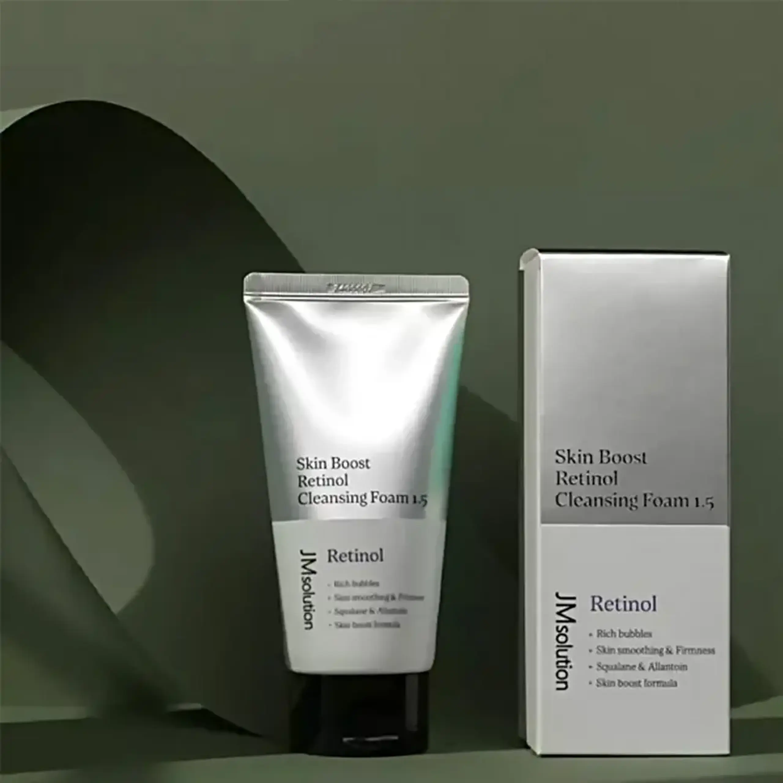JMSolution skin boost retinol cleansing foam 1.5 150ml