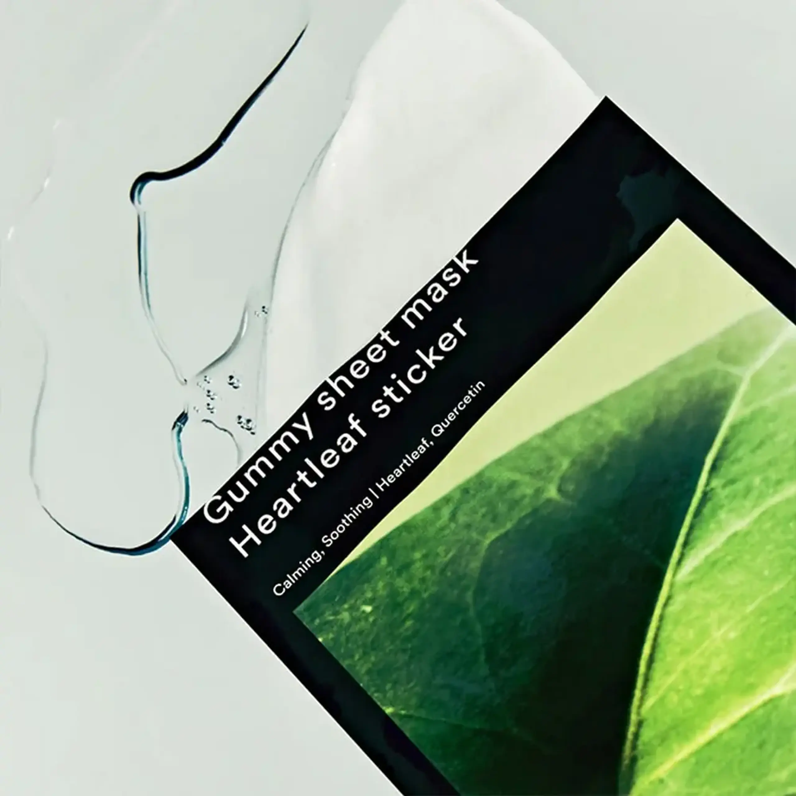 Mască de țesătură Abib Gummy Sheet Mask Heartleaf Sticker