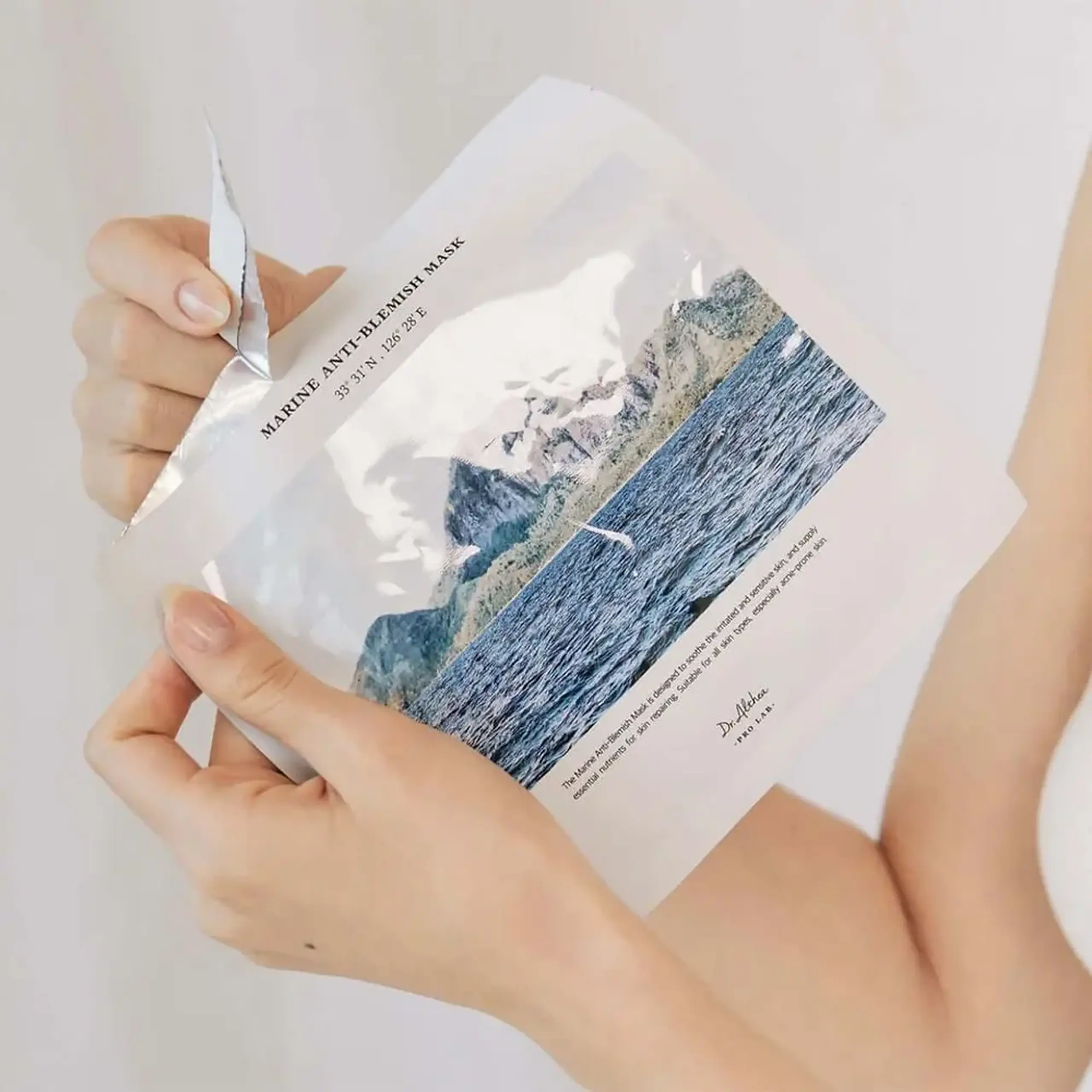 Mască din ţesătură anti-age Dr. Althea Marine Anti-Blemish Sheet Mask