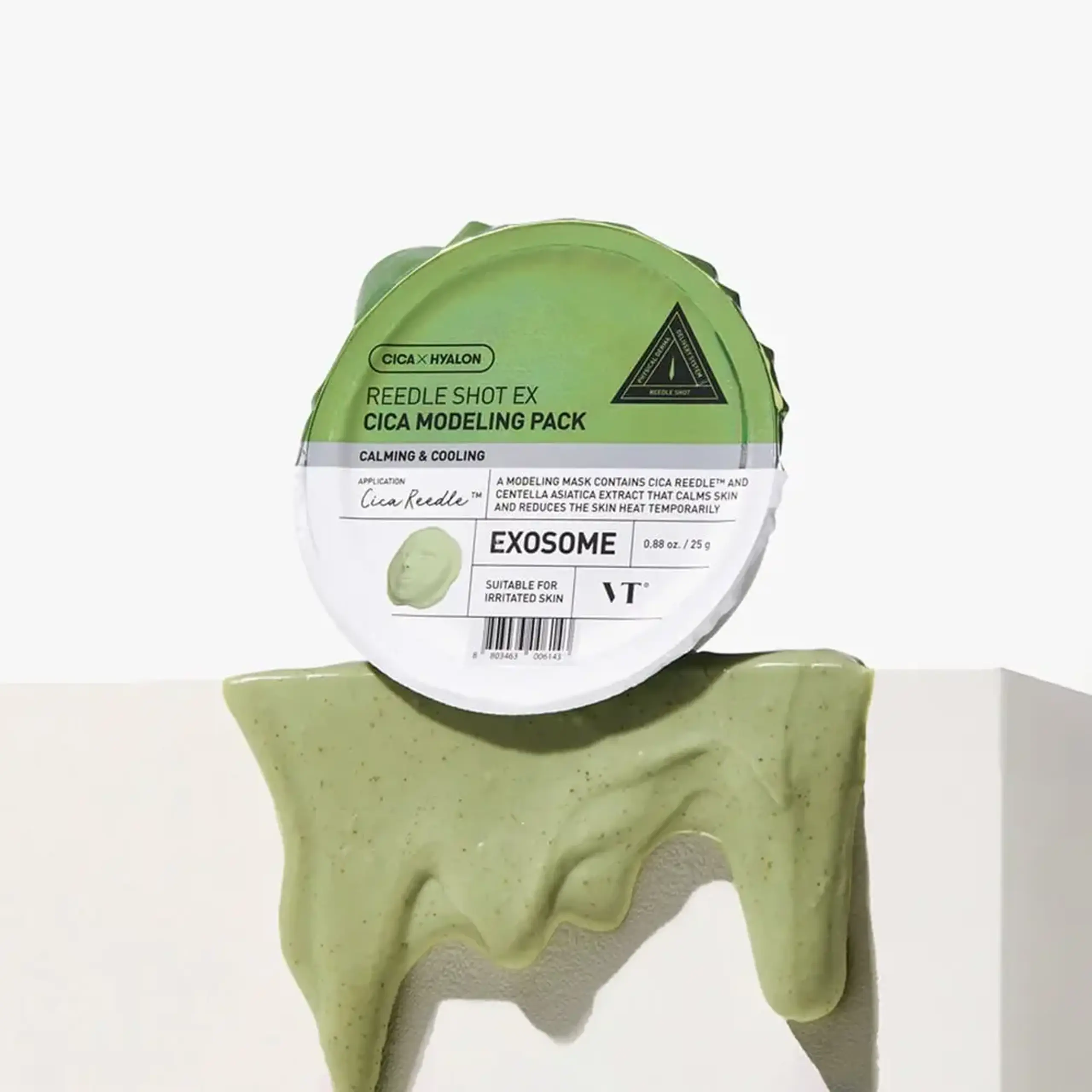Mască alginată modelatoare cu microace și extract de centella VT COSMETICS Reedle Shot EX Cica Modeling Pack 25g