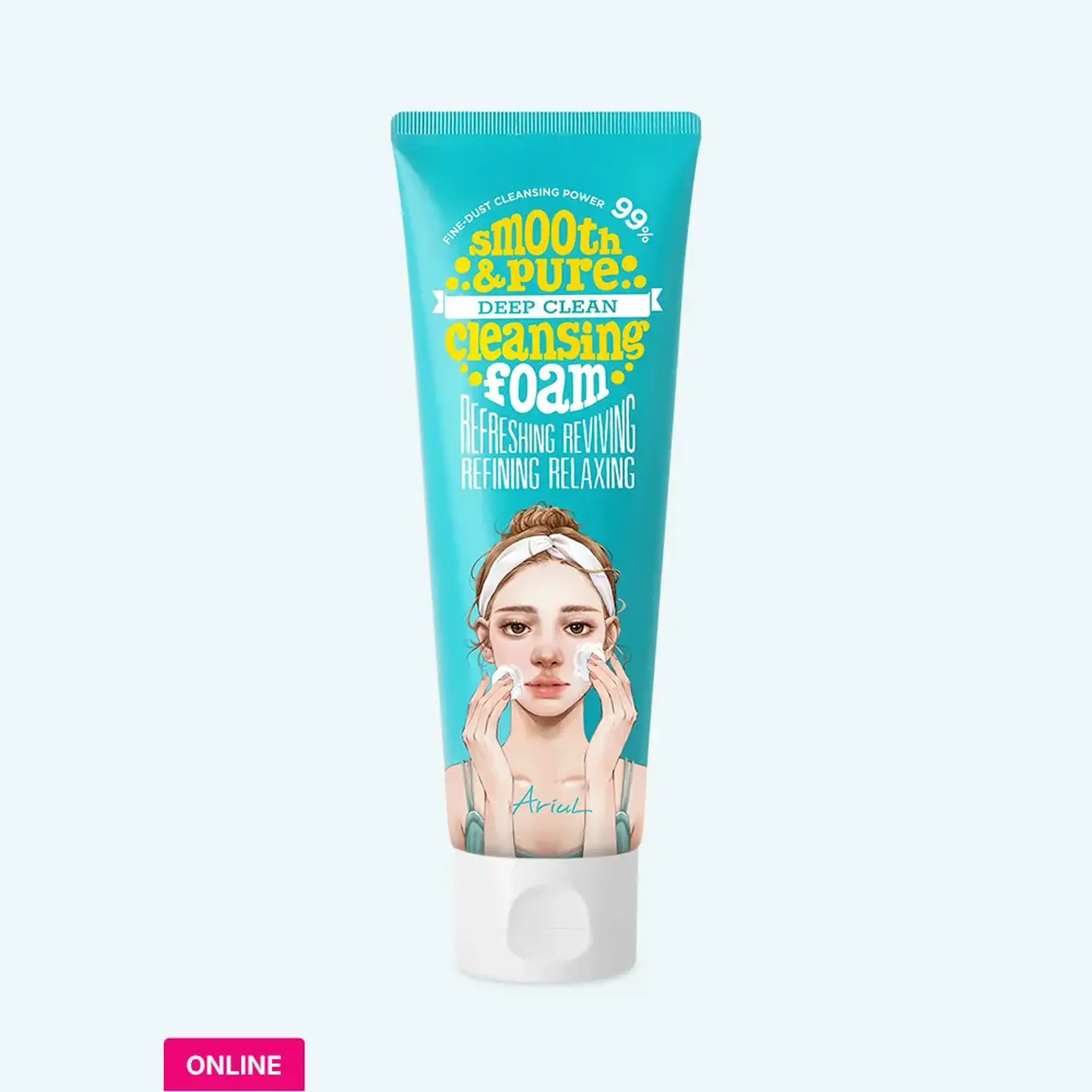 Spumă de curățare Ariul Smooth & Pure Deep Clean Cleansing Foam 120ml