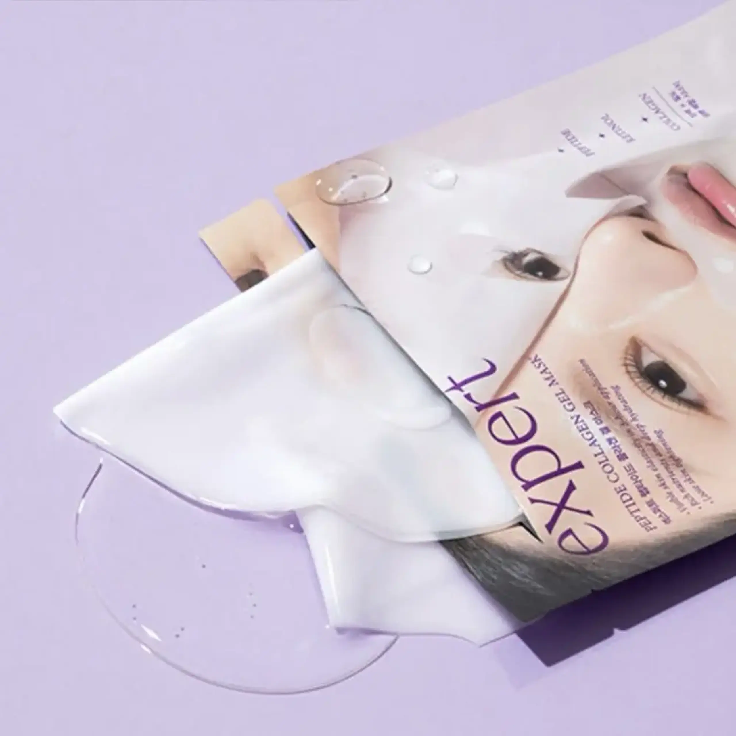 Mască hidrogel cu efect de lifting și hidratare profundă Ariul Expert Peptide Collagen Gel Mask