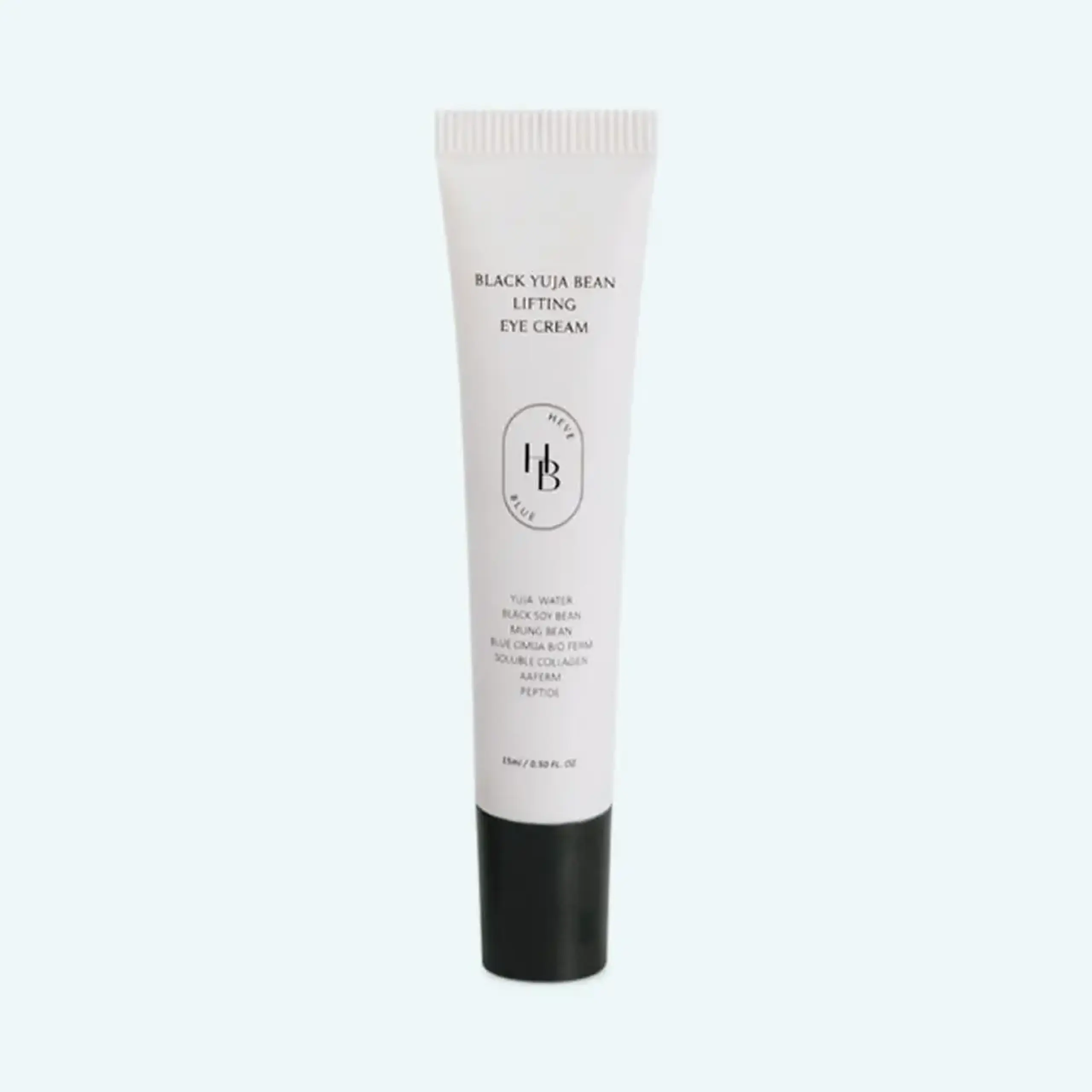 Cremă lifting pentru conturul ochilor Heveblue Black Yuja Bean Lifting Eye Cream 15ml
