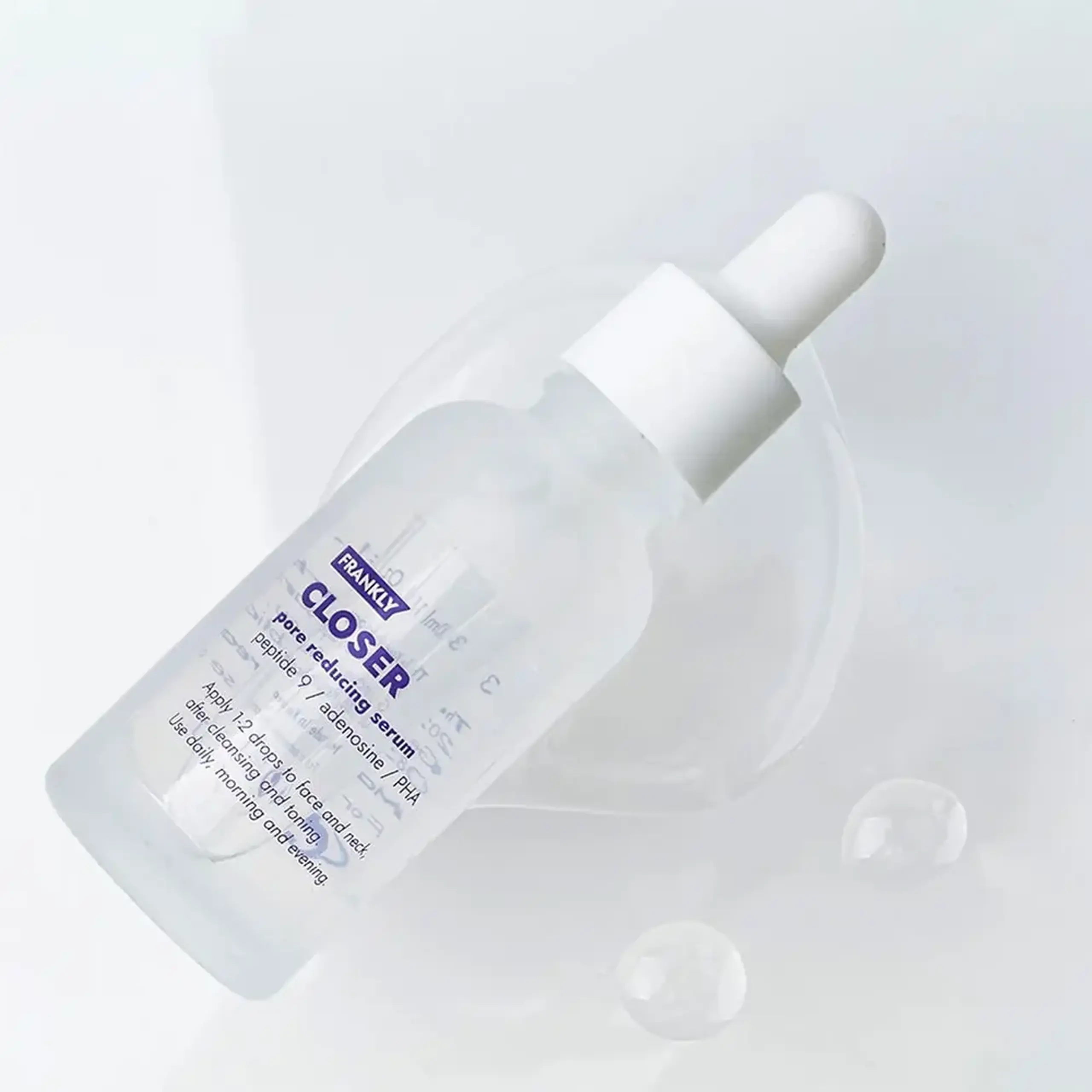 Ser anti-age pentru micșorarea porilor cu peptide Frankly CLOSER Serum 30mL