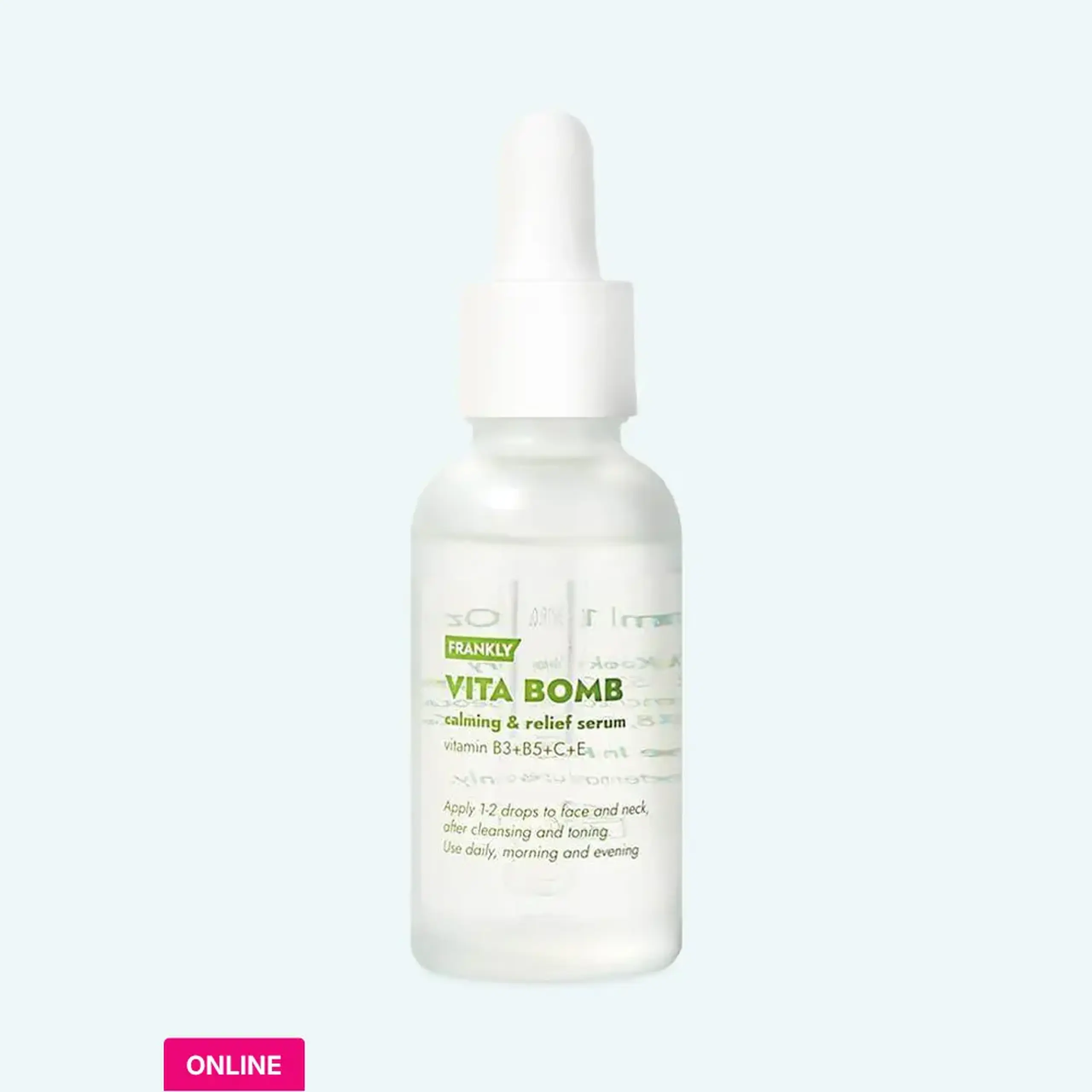 Ser multivitaminic iluminant Frankly Vita Bomb Serum 30ml