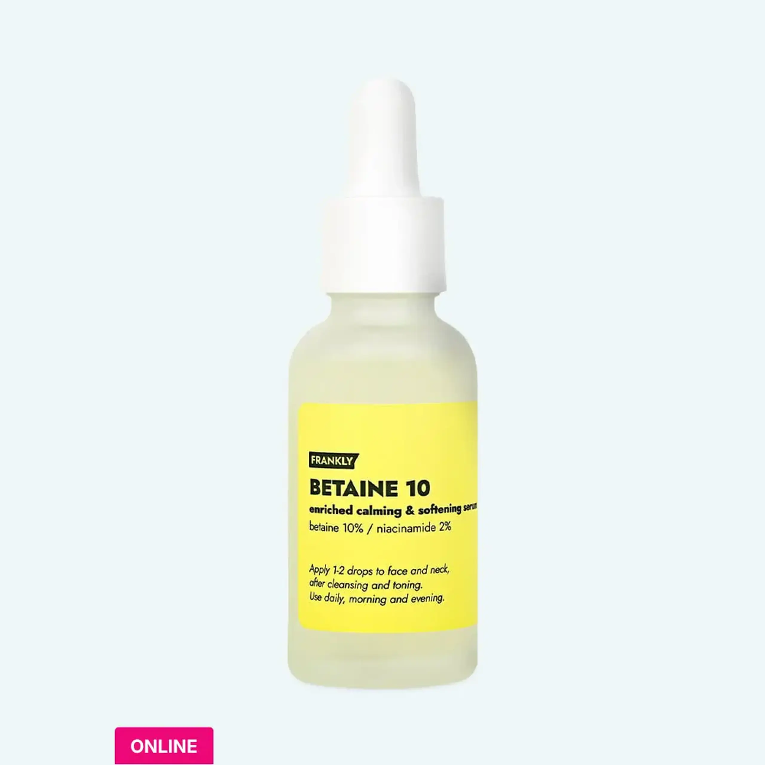Ser calmant Frankly BETAINE 10 serum 30ml