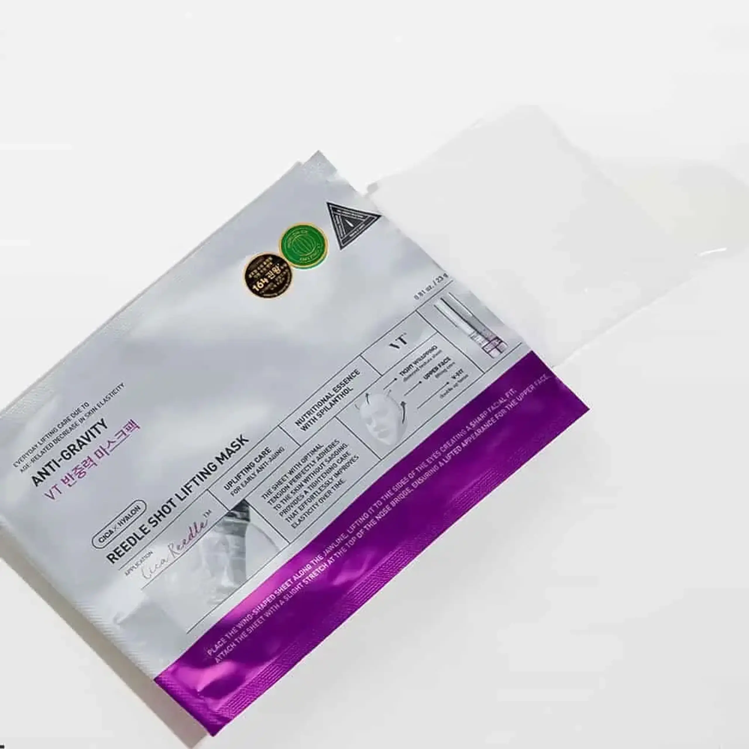 Mască lifting din țesătură VT COSMETICS Reedle Shot Lifting Mask