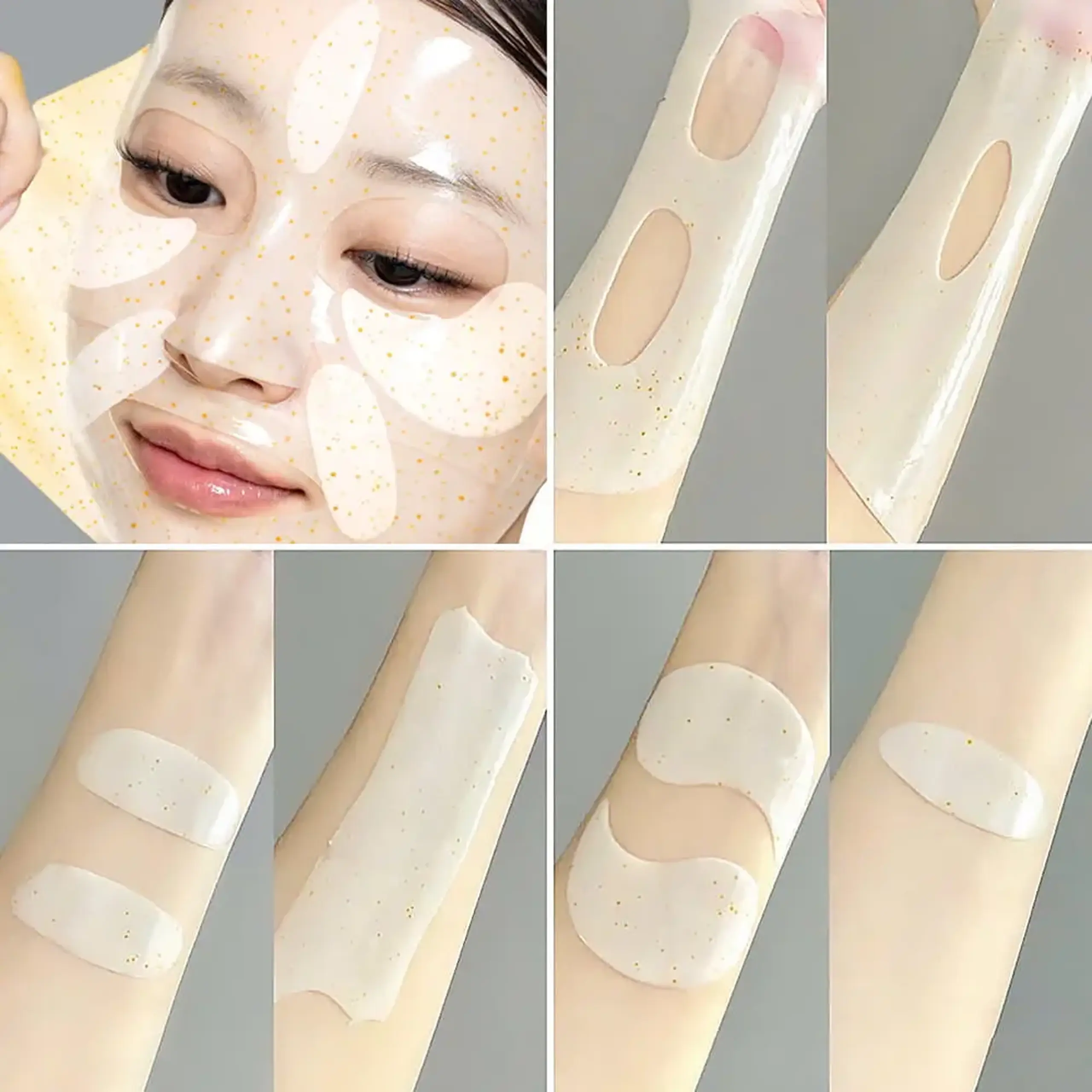 Mască hidrogel D'Alba Signature Vita Capsule Anti-Aging Collagen Hydrogel Mask 8 Shape