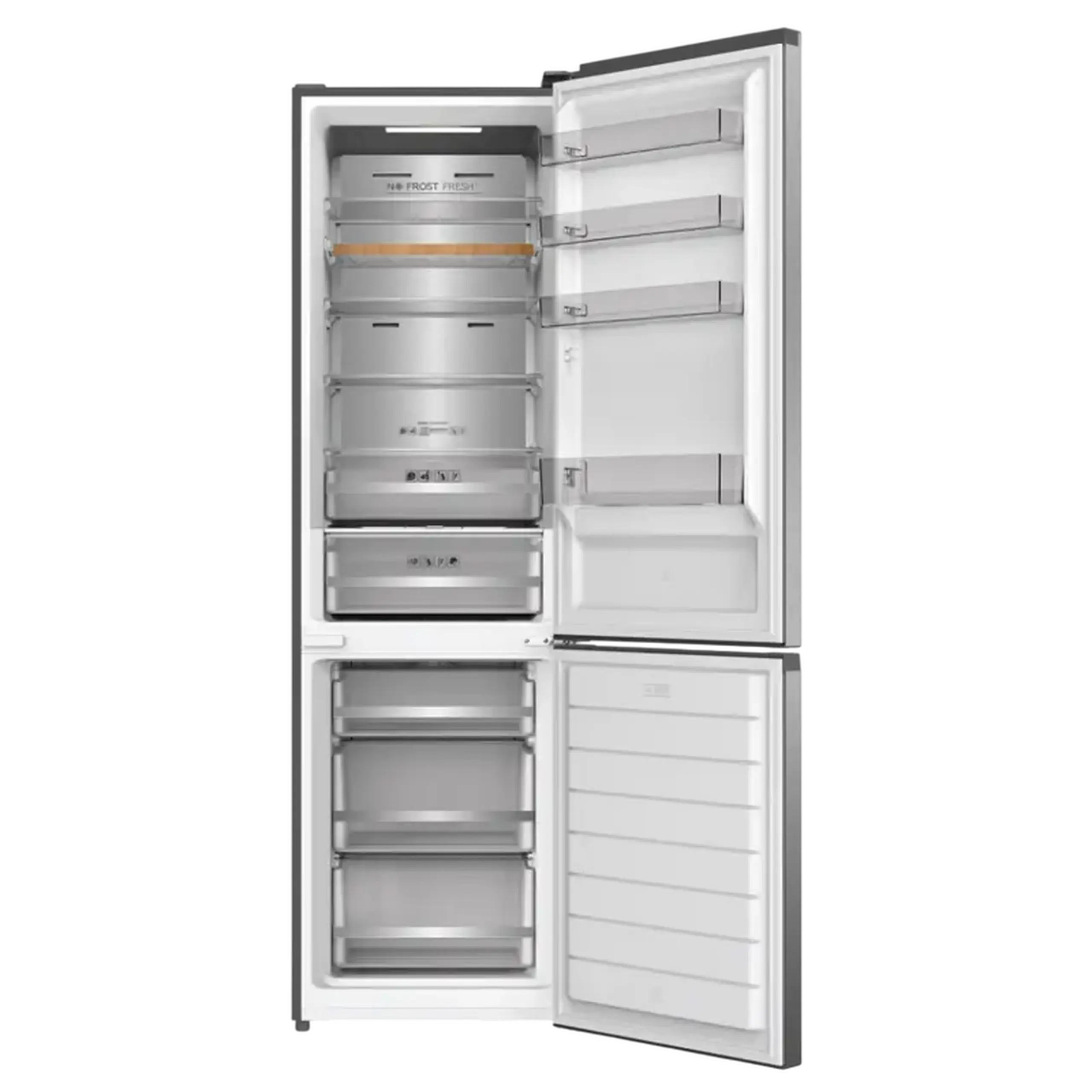 Frigider Heinner HCNF-HM377INVDGHC, Antracit