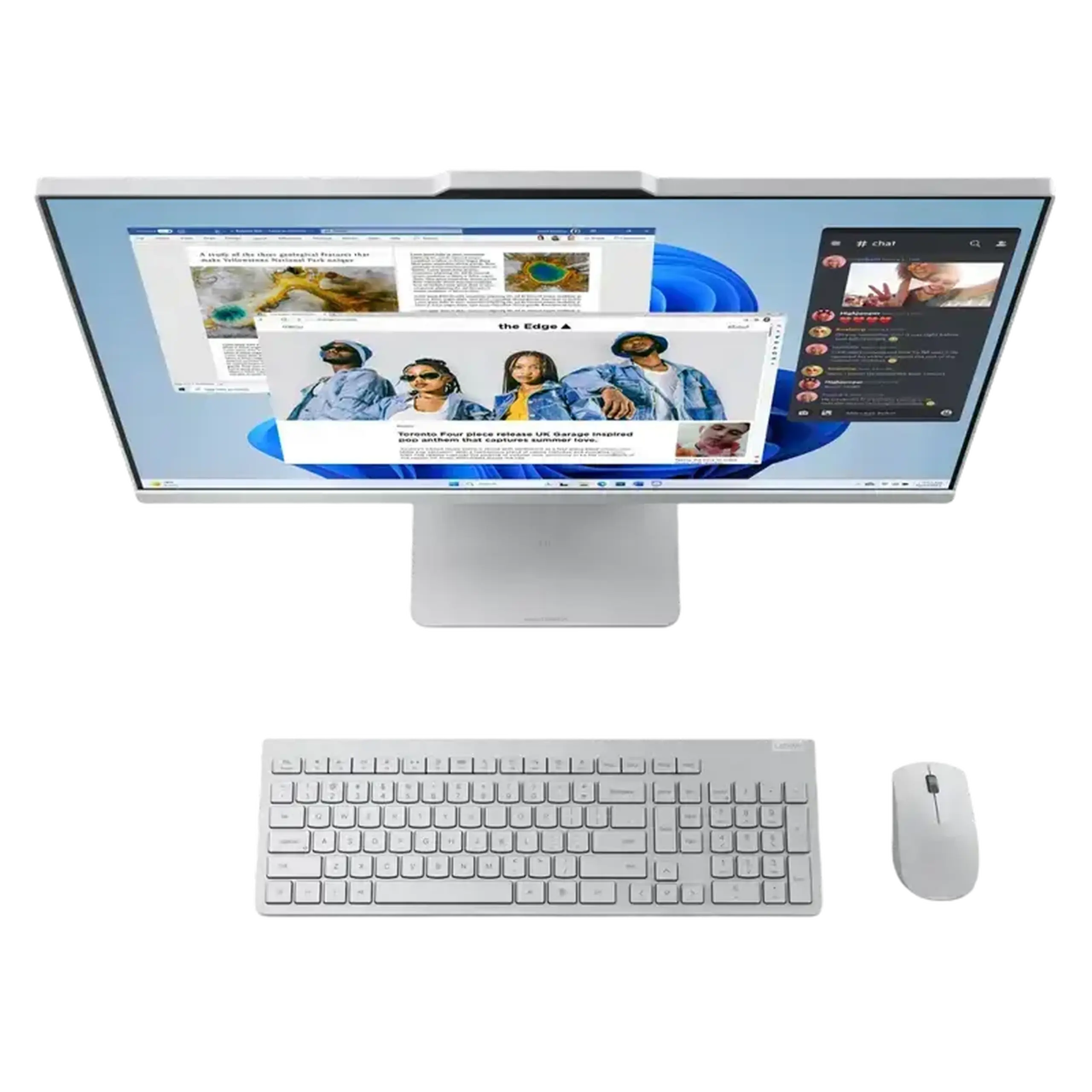 Computer All-in-One Lenovo IdeaCentre 3 27ARR9, 27", AMD Ryzen 5 7533HS, 8GB/512GB, Fără SO, Cloud Grey