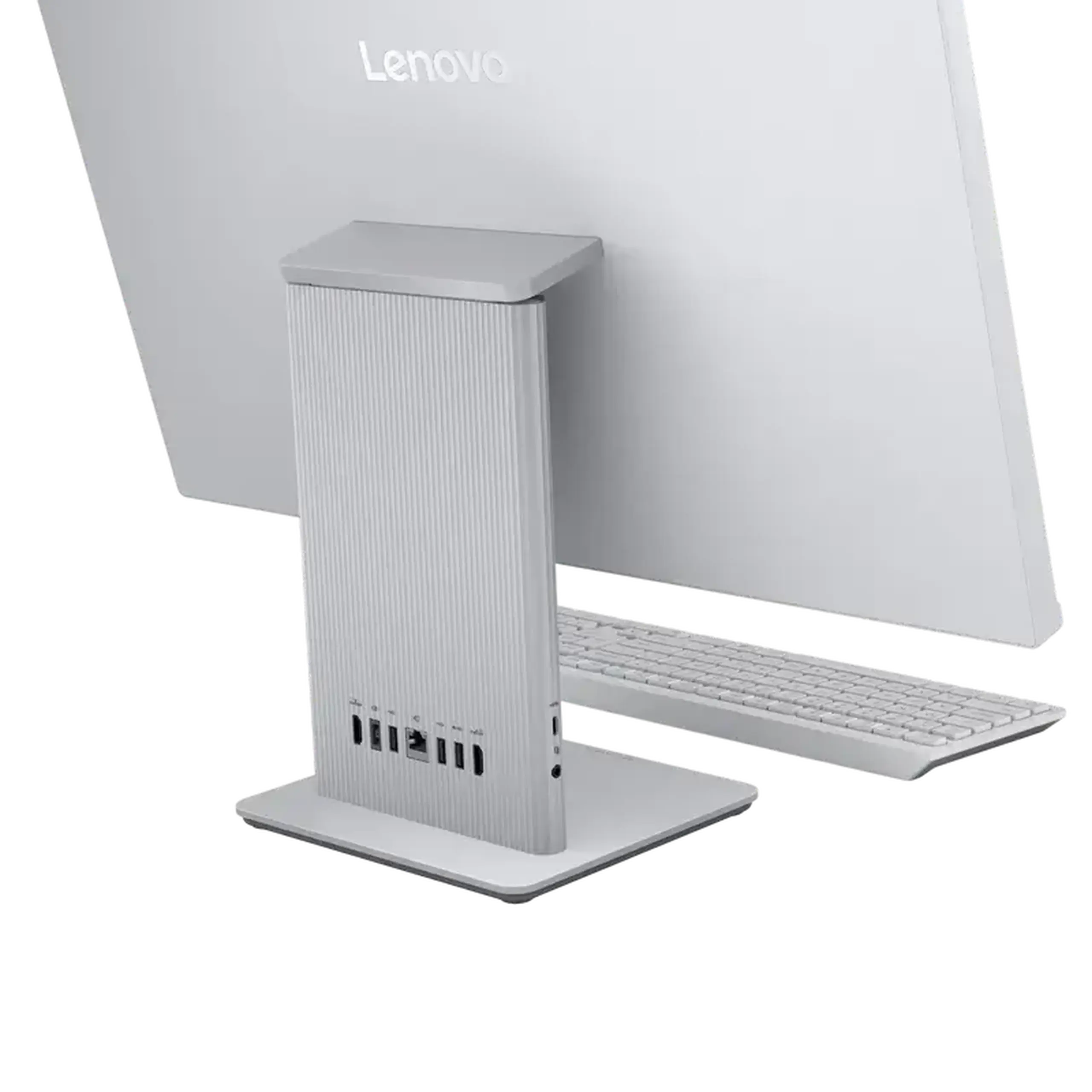 Computer All-in-One Lenovo IdeaCentre 3 24ARR9, 23,8", AMD Ryzen 5 7535HS, 8GB/256GB, Fără SO, Cloud Grey