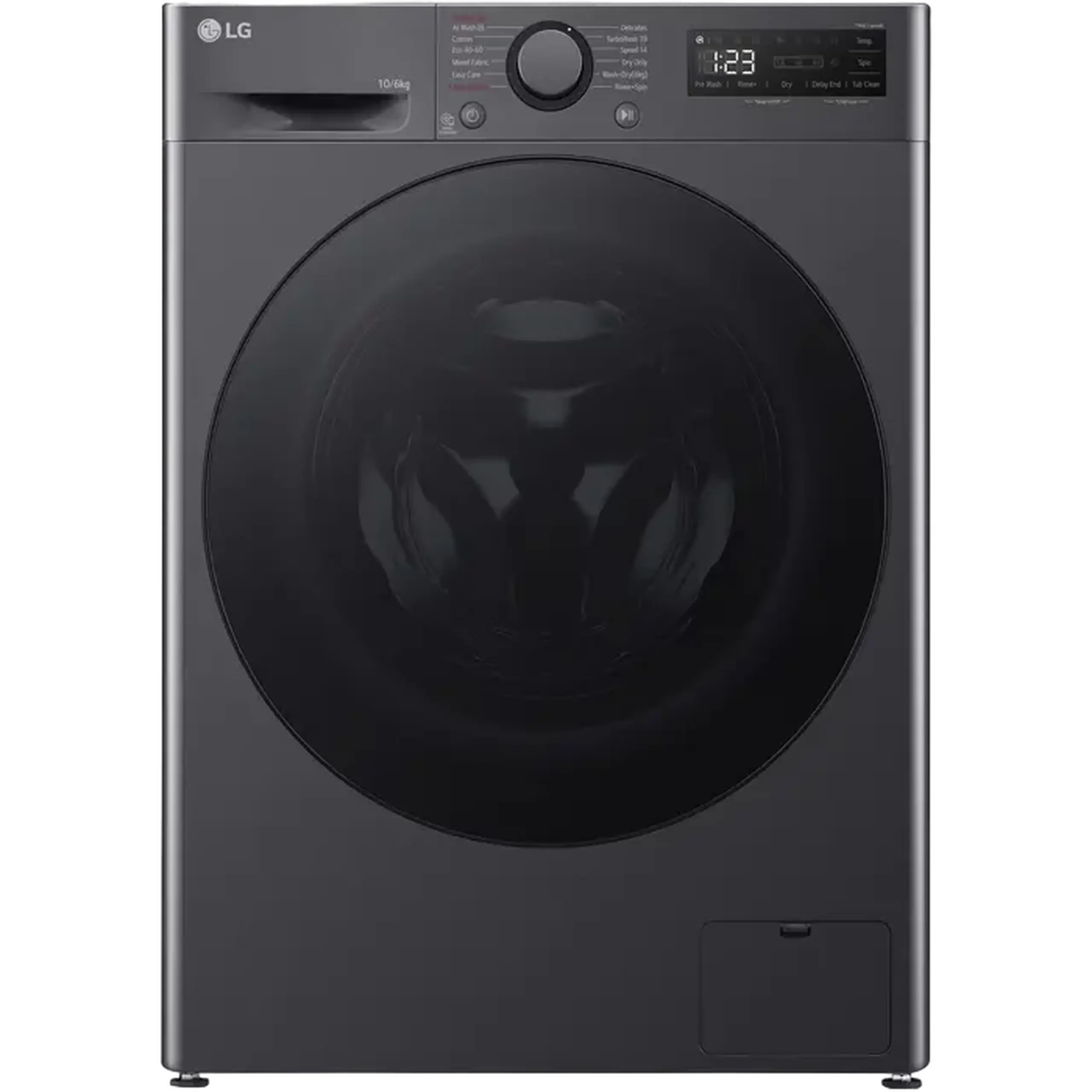 Mașină de spălat cu uscător LG F4DR510S2M, 10kg, Gri