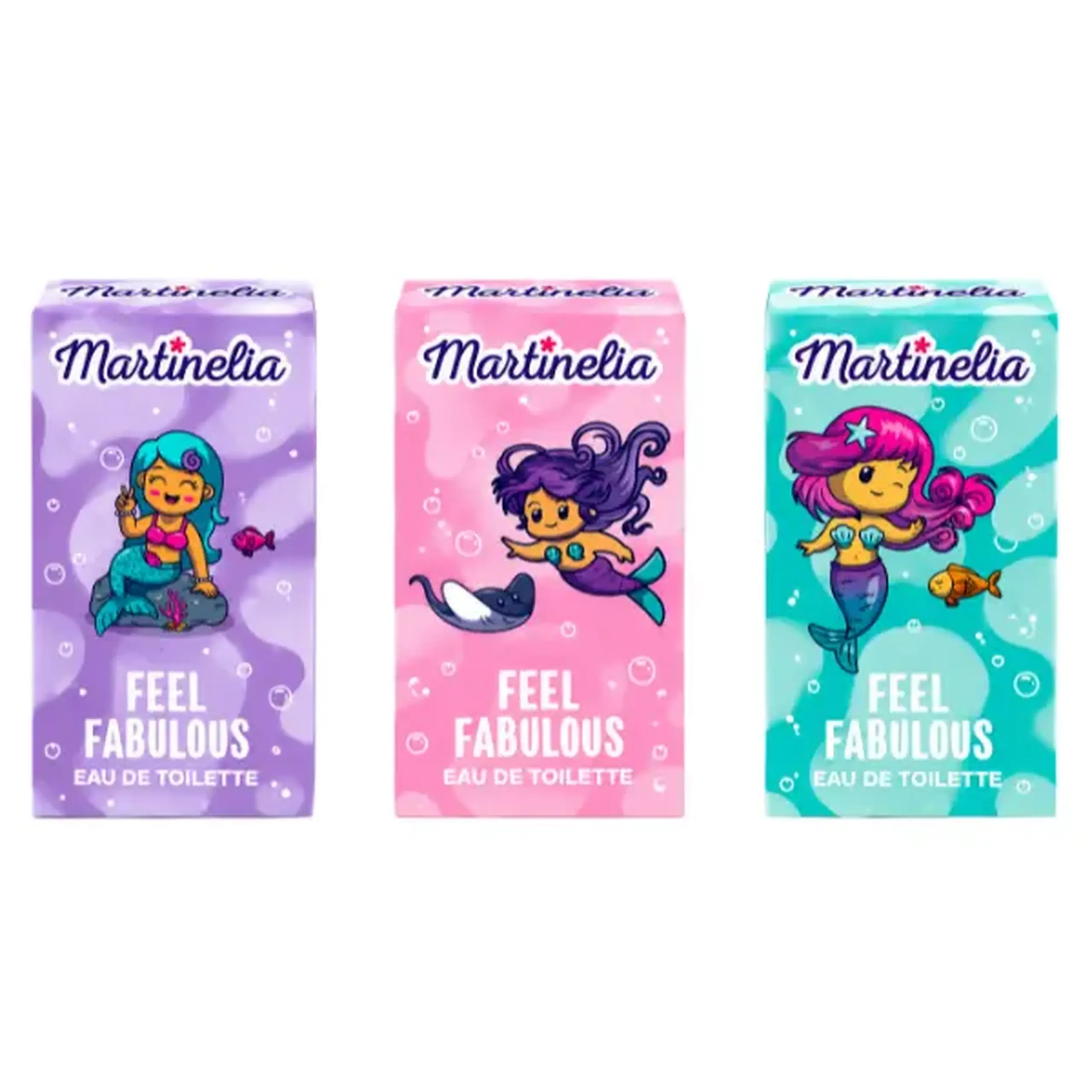 Martinelia apă de toaletă „Simte-te fabulos”, 15 ml, 3 arome