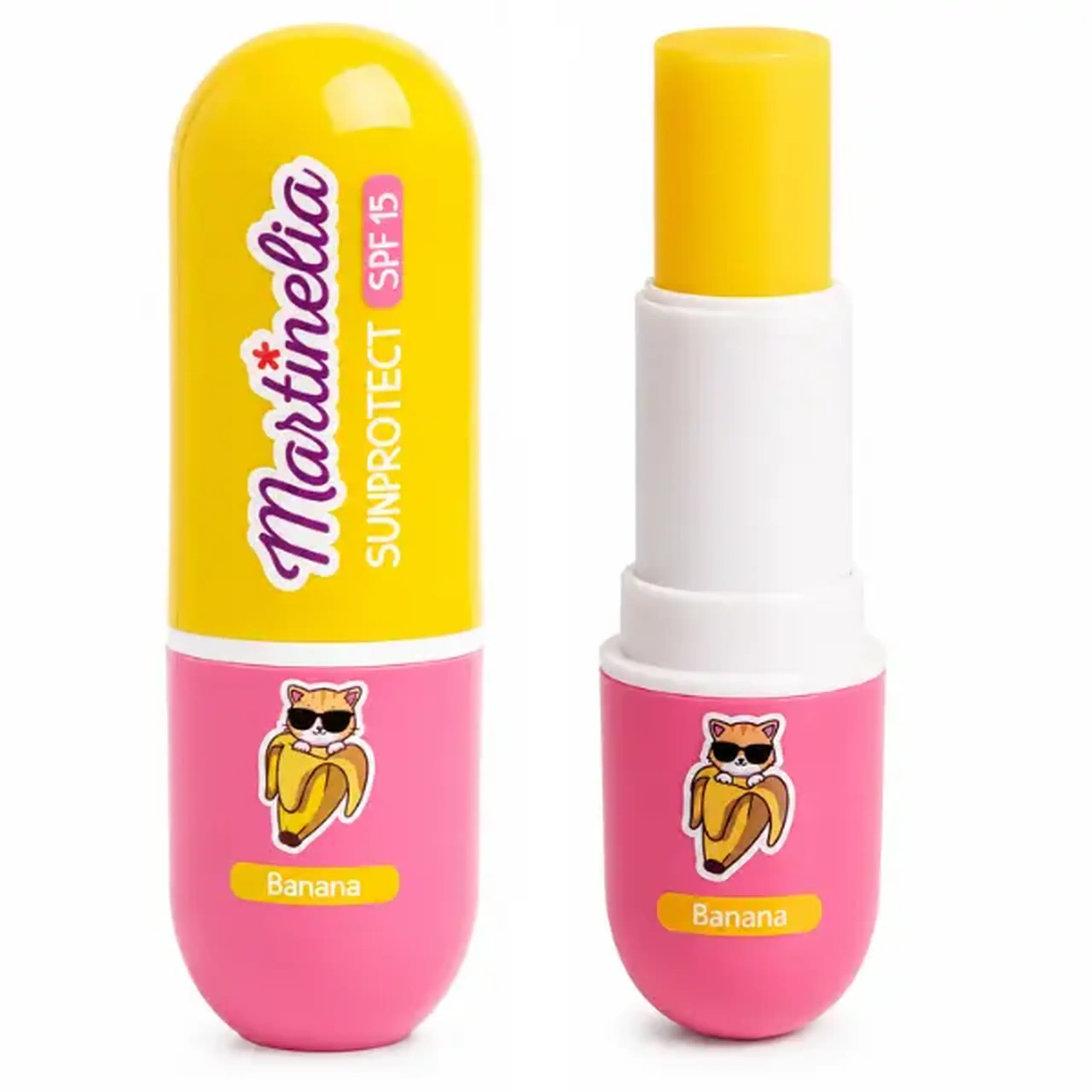 Martinelia balsam de buze cu protecție solară „Yummy”, SPF 15