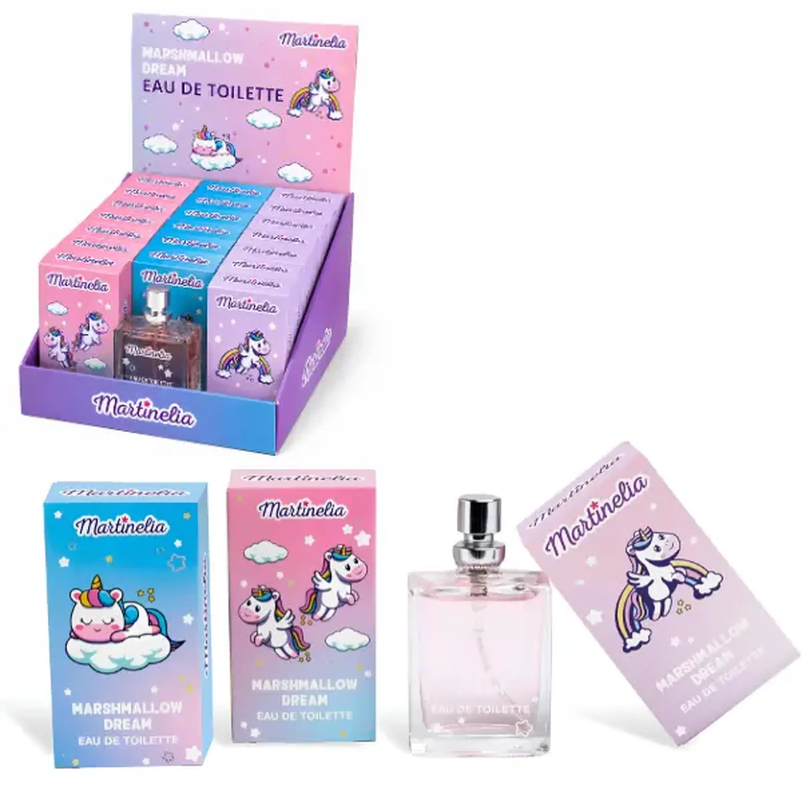 Martinelia Apă de toaletă „Marshmallow”, 15 ml, 3 arome
