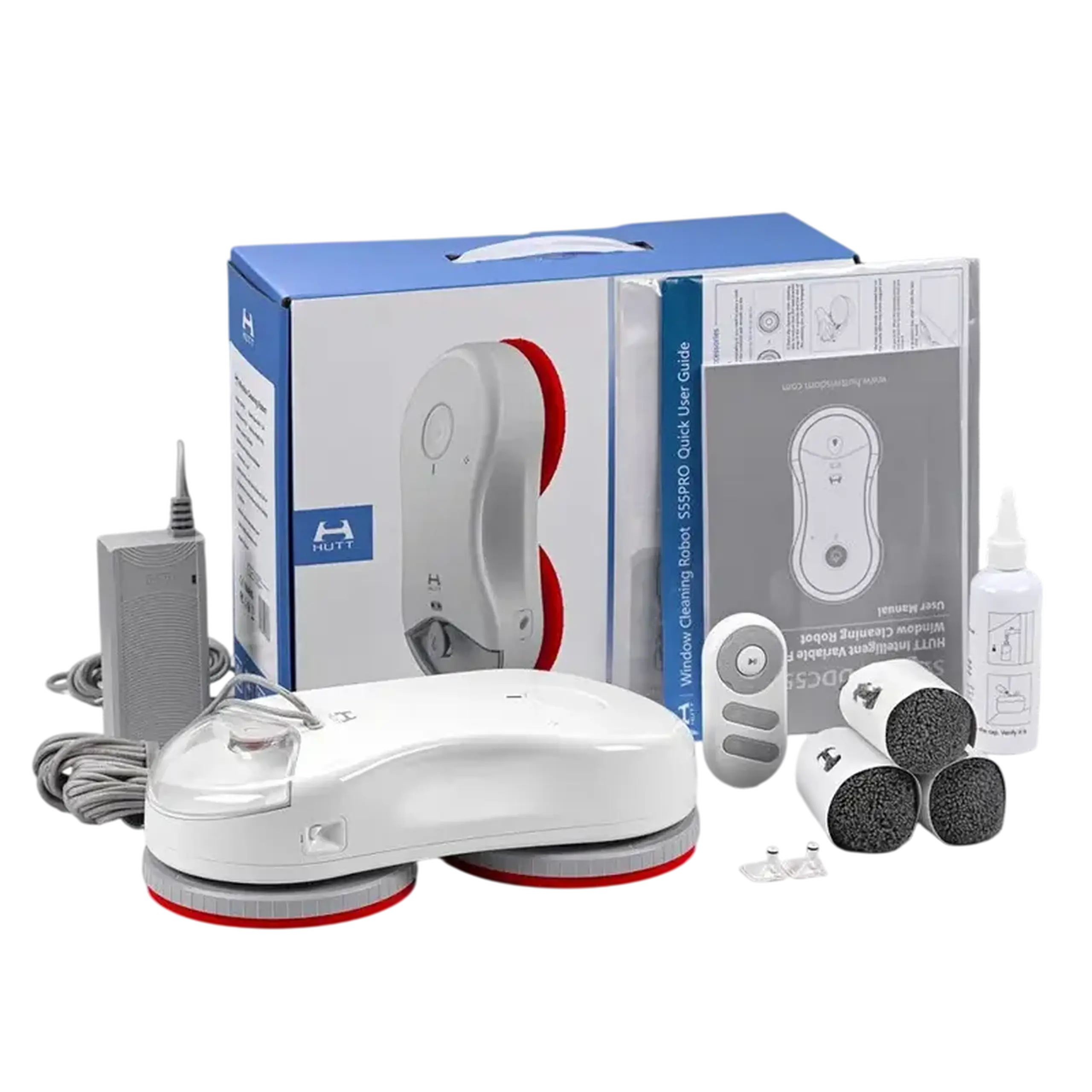 Robot pentru curățarea ferestrelor HUTT DDC55 Pro, Alb