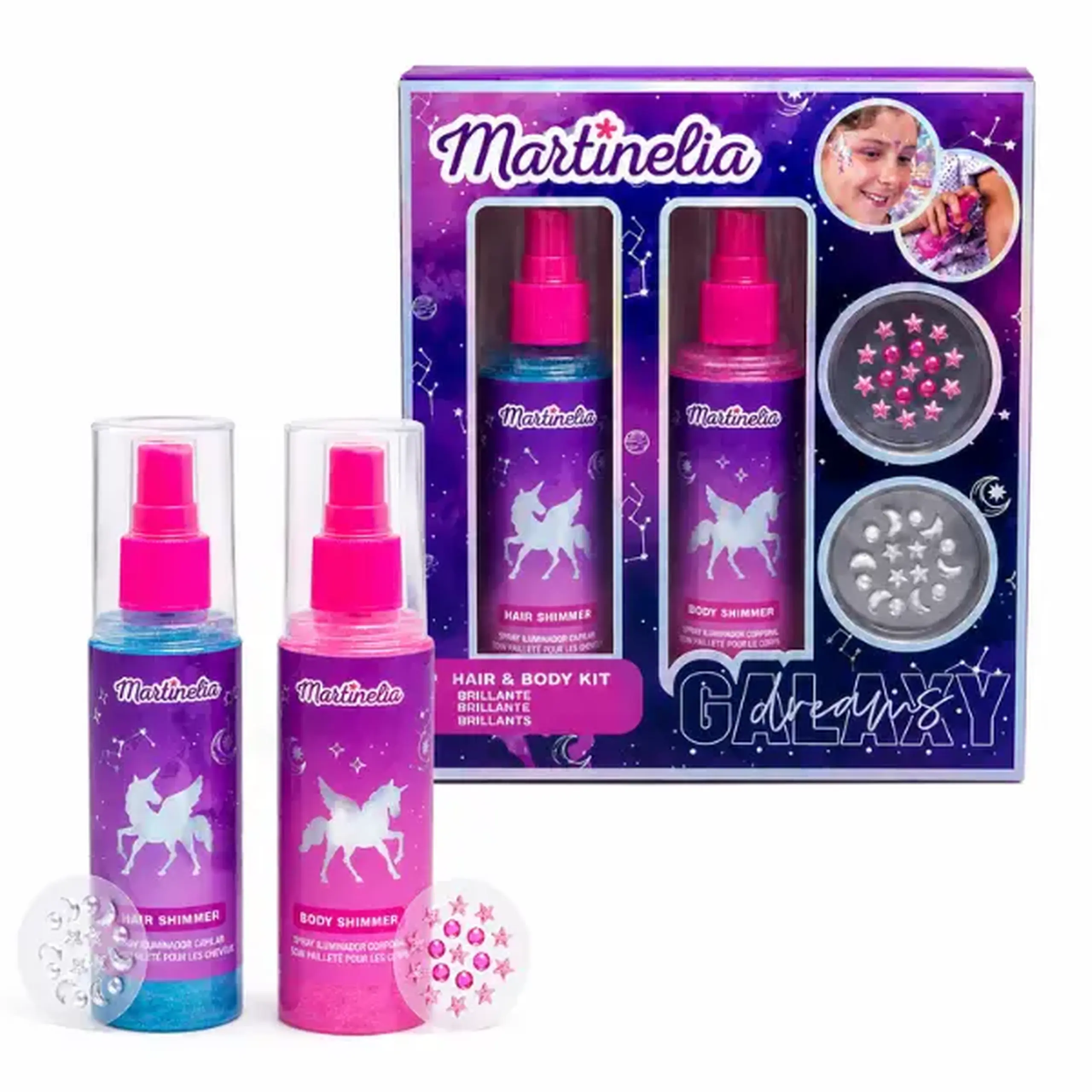 Martinelia set pentru păr „Galaxy Dreams”, 3 elem.