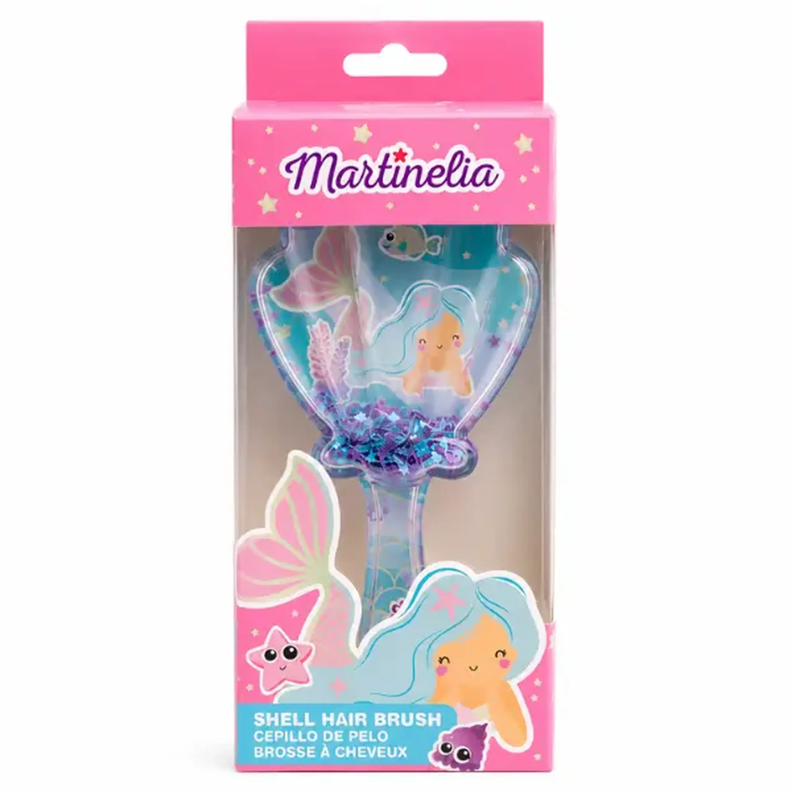 Martinelia perie de păr „Scoica”, 3 modele
