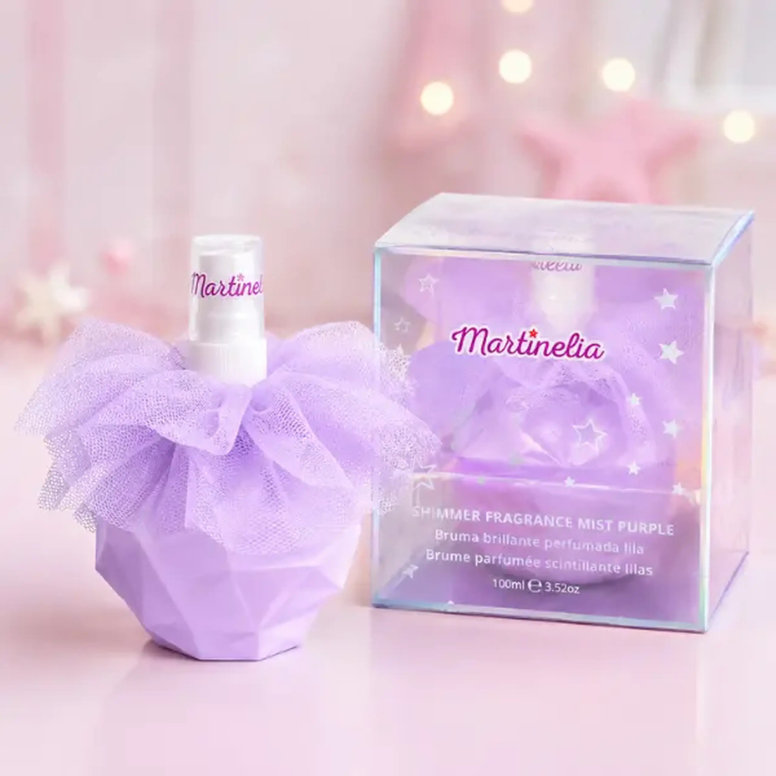 Martinelia mist strălucitor pentru corp „Starshine Purple” 100 ml.