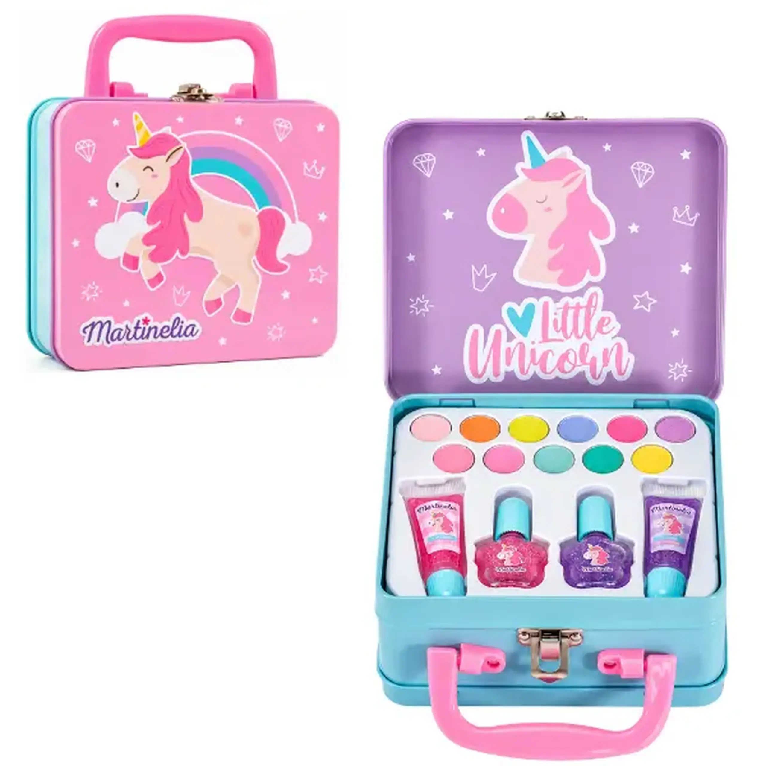 Martinelia trusă de machiaj „Unicorn”, 15 elem.