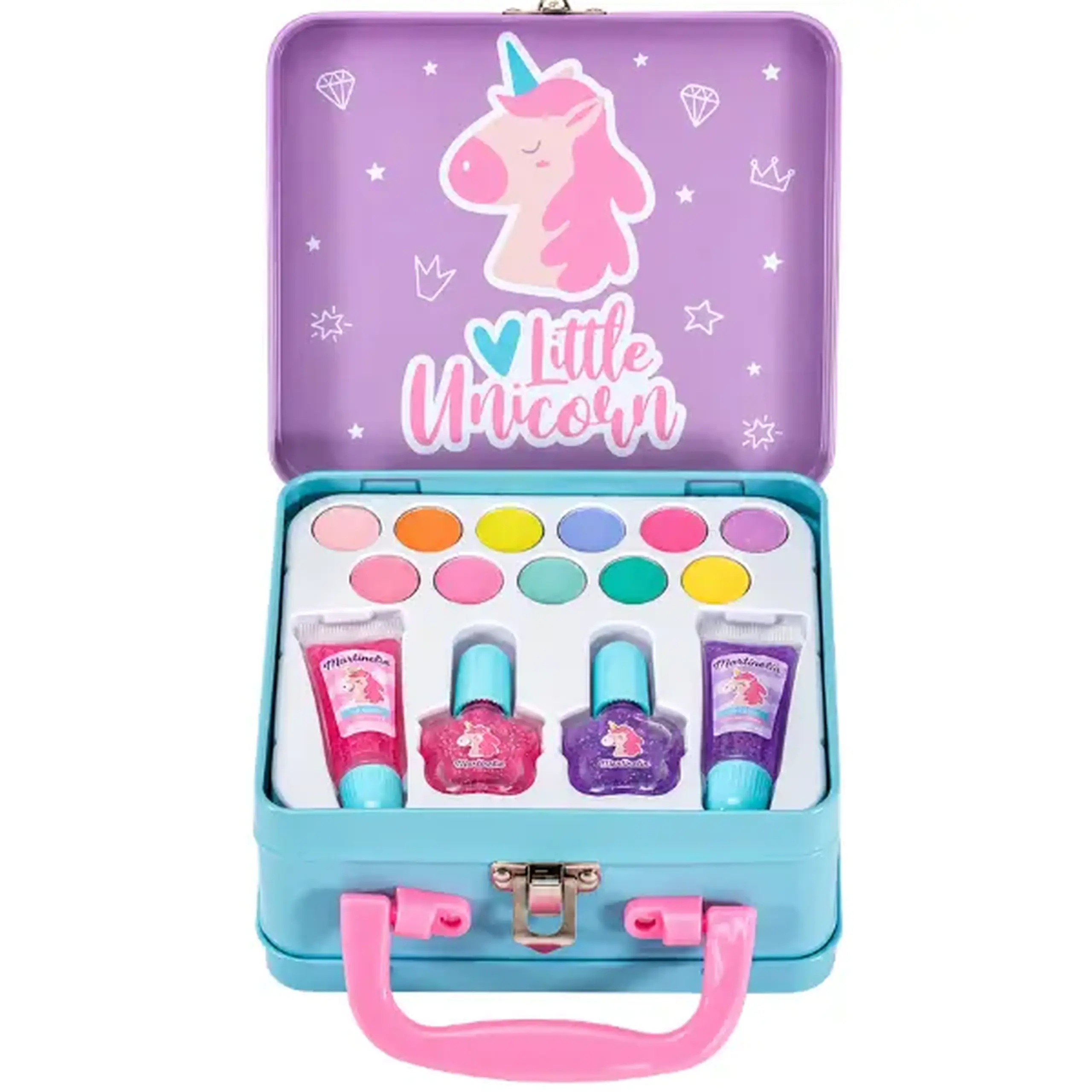 Martinelia trusă de machiaj „Unicorn”, 15 elem.