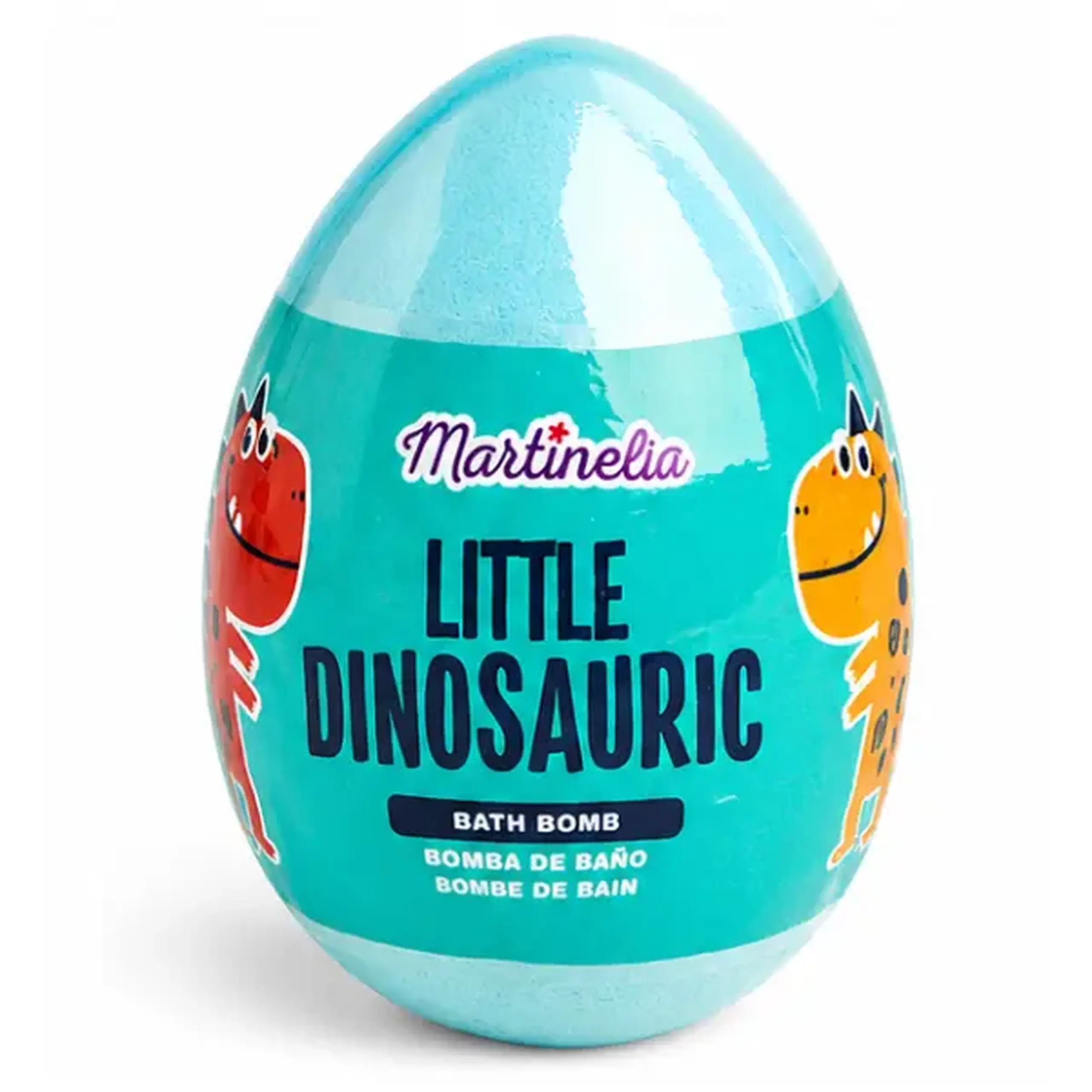 Martinelia Bombă de baie cu surpriză „Dinozaur”, 100 g, 4 modele