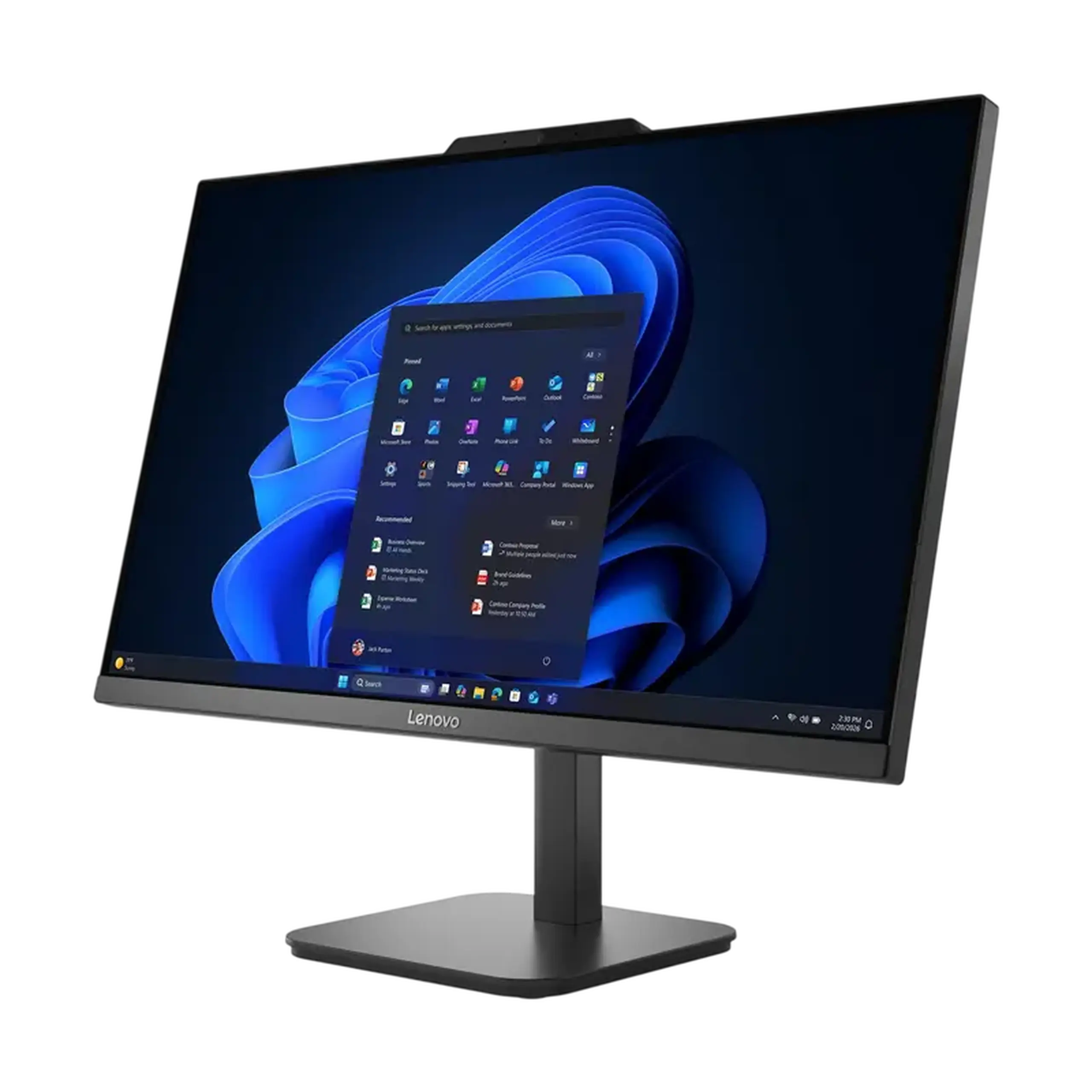 Computer All-in-One Lenovo V105, 23,8", AMD Ryzen 5 40, 8GB/256GB, Fără SO, Negru