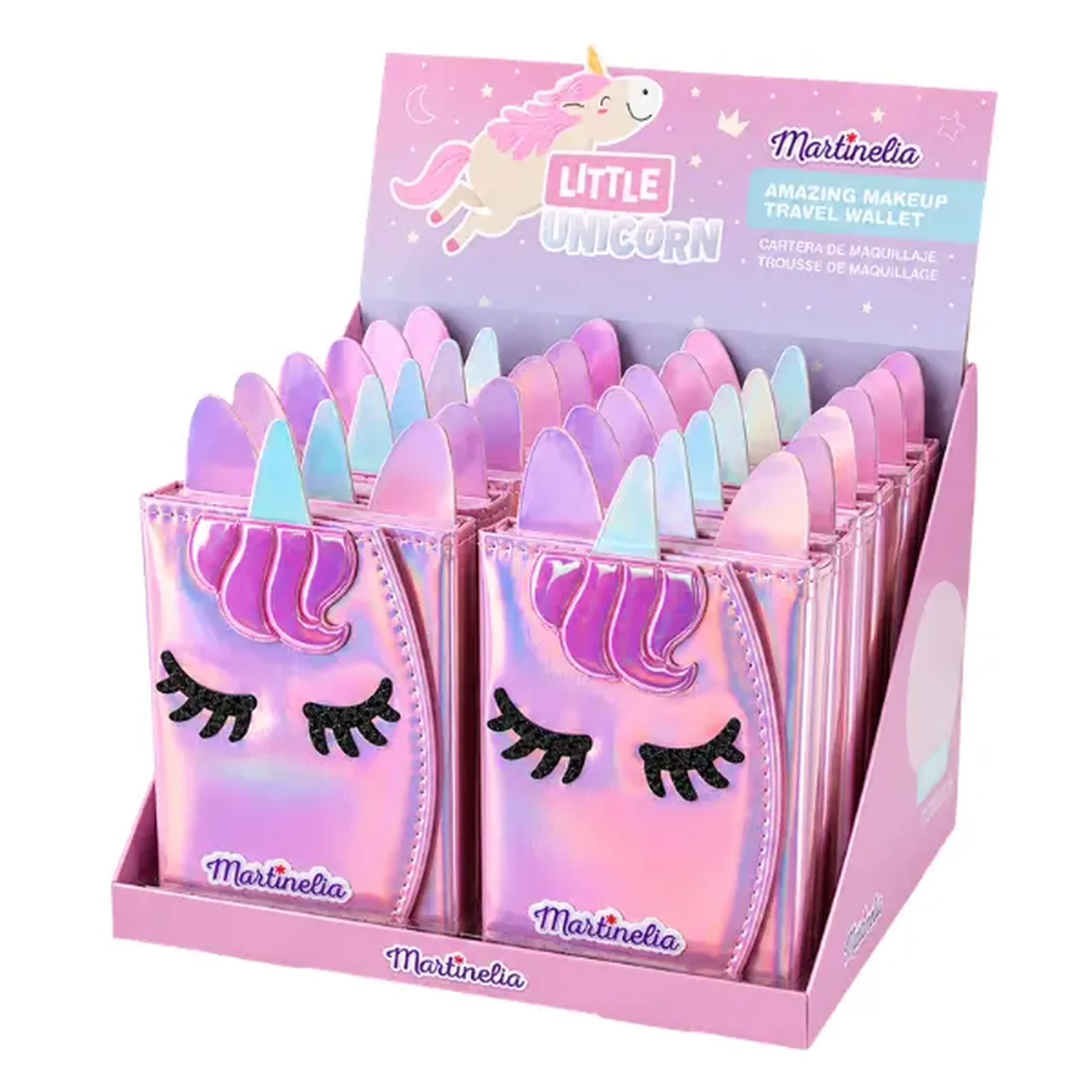 Martinelia trusă de machiaj de călătorie „Micul Unicorn”, 47 elem.