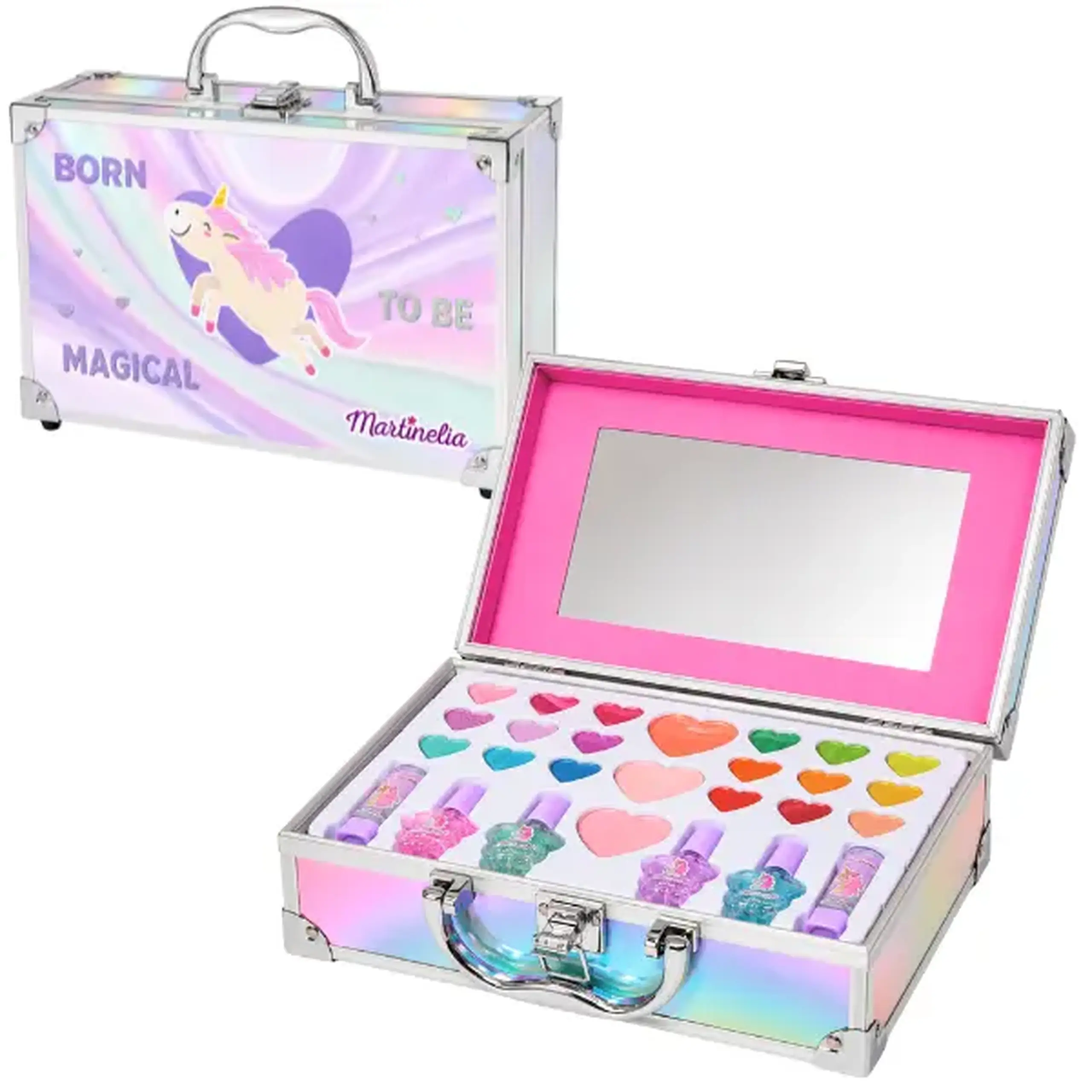 Martinelia trusă de machiaj de călătorie „Micul Unicorn”, 27 elem.